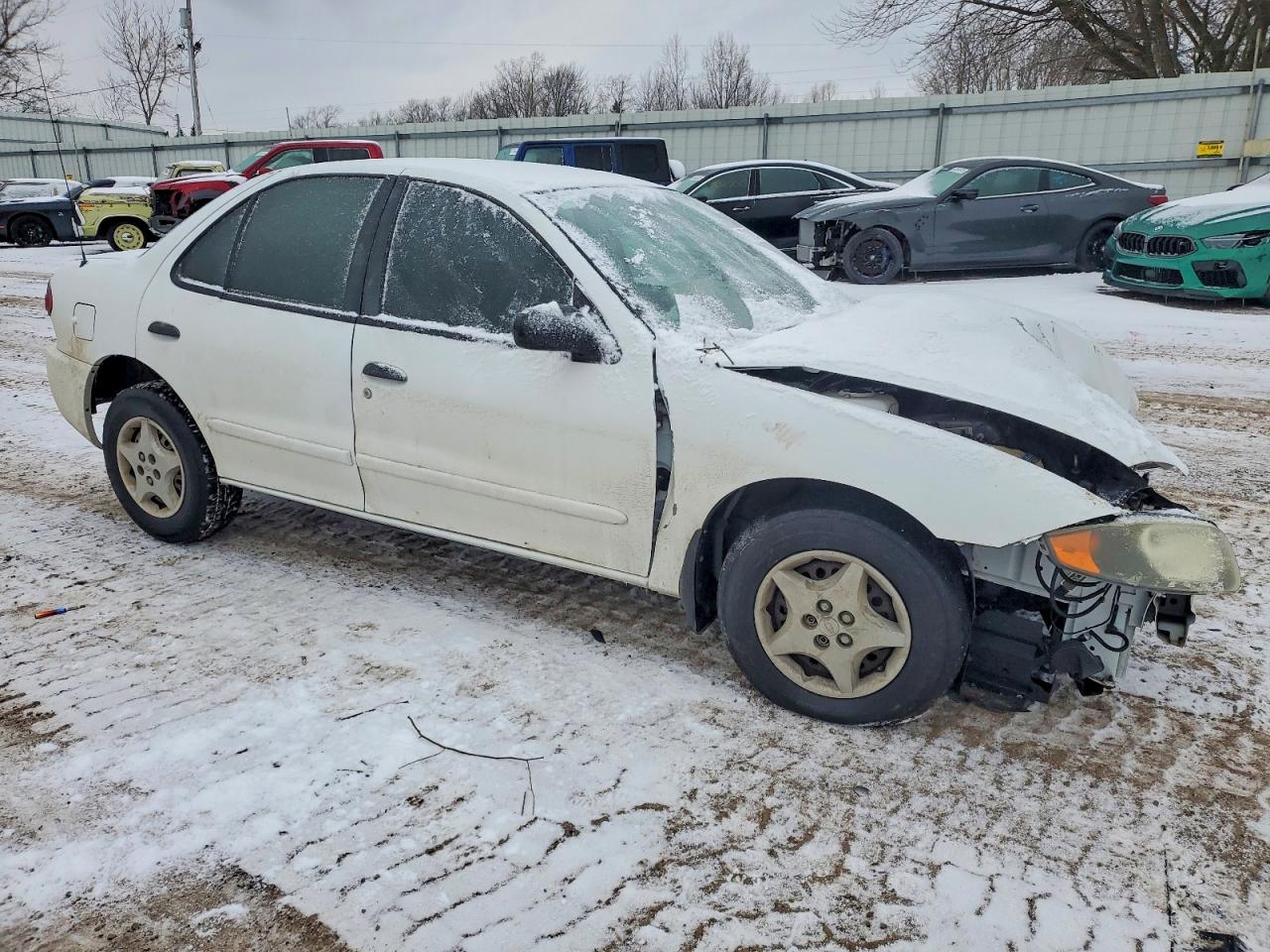 2004 Chevrolet Cavalier White vin: 1G1JC52F947123747