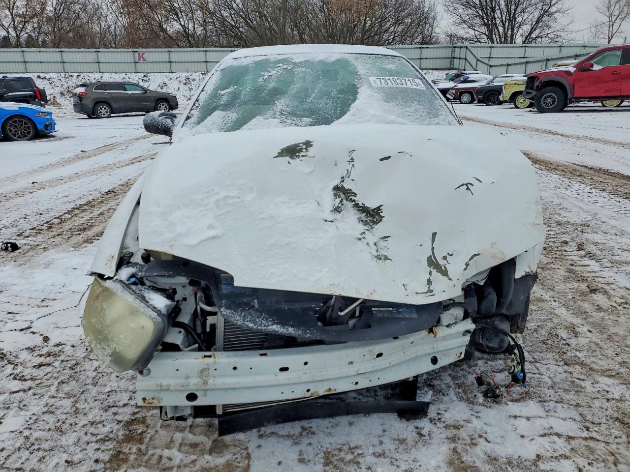 2004 Chevrolet Cavalier White vin: 1G1JC52F947123747