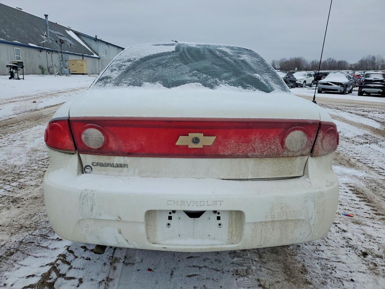 2004 Chevrolet Cavalier White vin: 1G1JC52F947123747