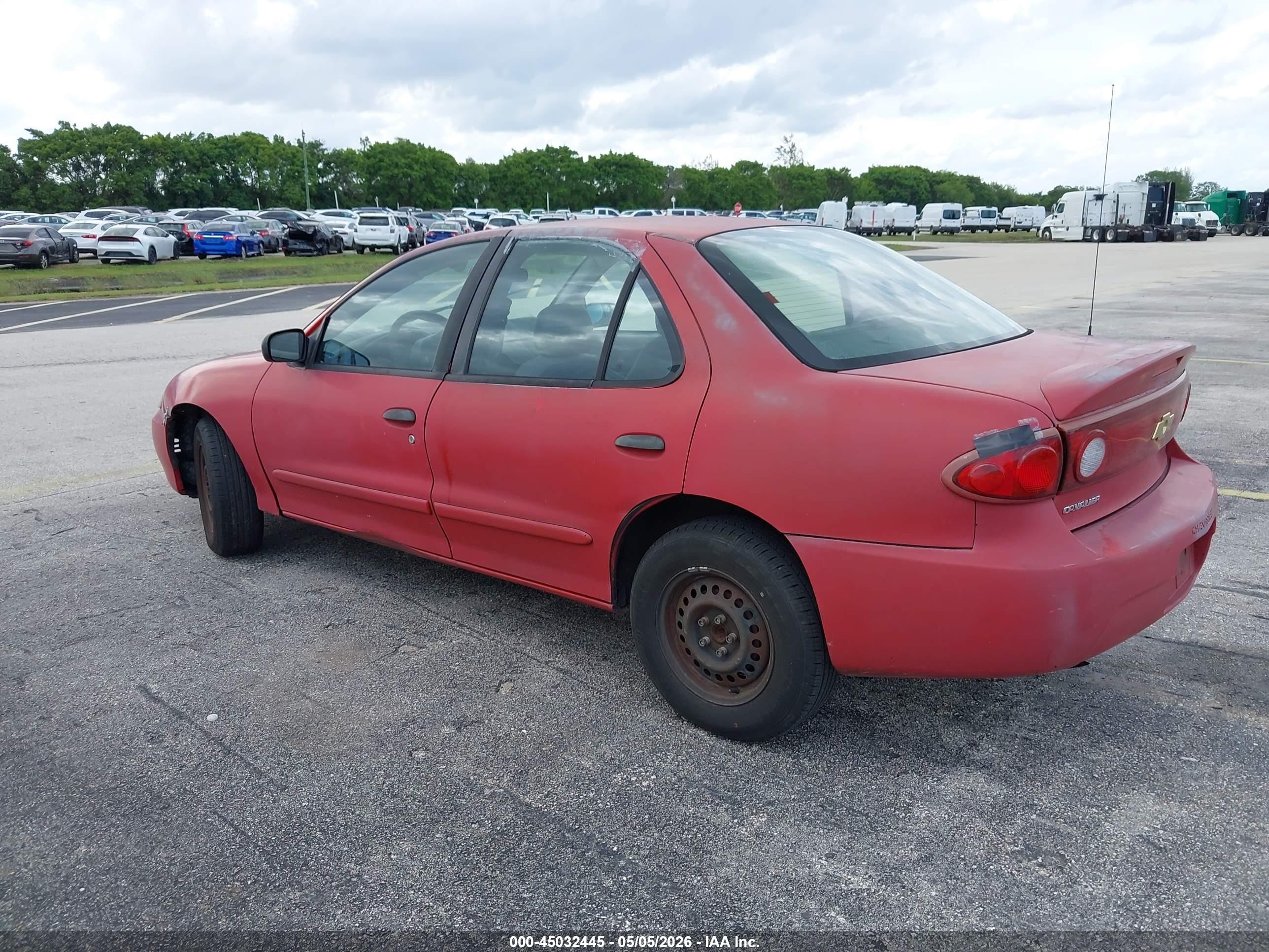 2005 Chevrolet Cavalier   Red vin: 1G1JC52F957193024