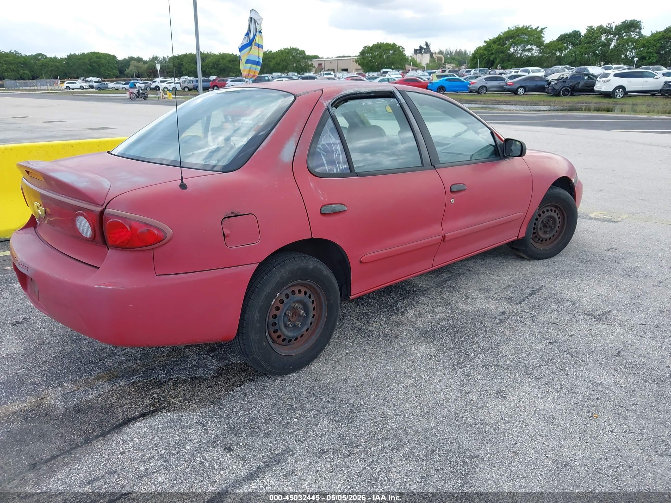 2005 Chevrolet Cavalier   Red vin: 1G1JC52F957193024