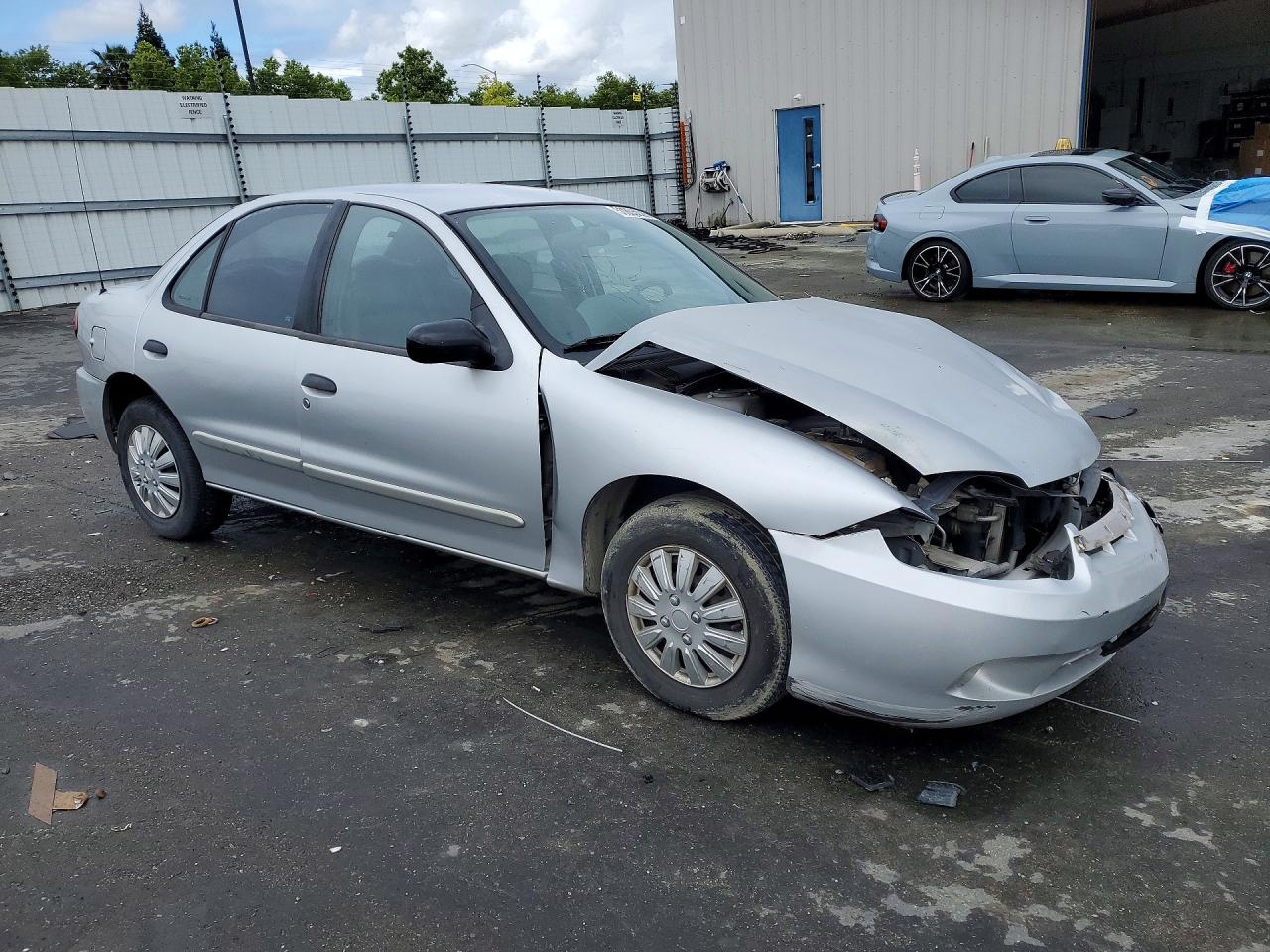 2003 Chevrolet Cavalier Silver vin: 1G1JC52FX37104932