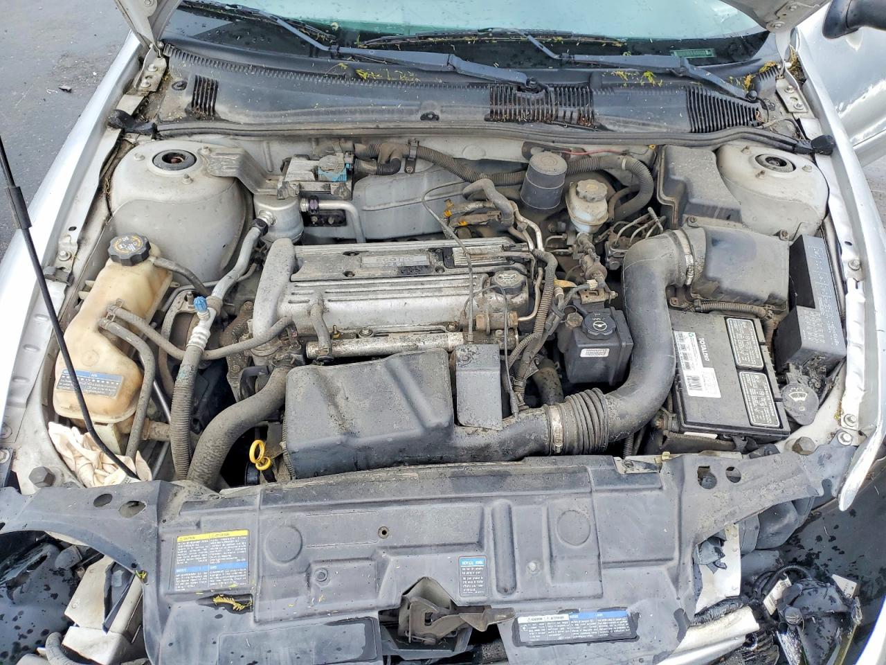 2003 Chevrolet Cavalier Silver vin: 1G1JC52FX37104932
