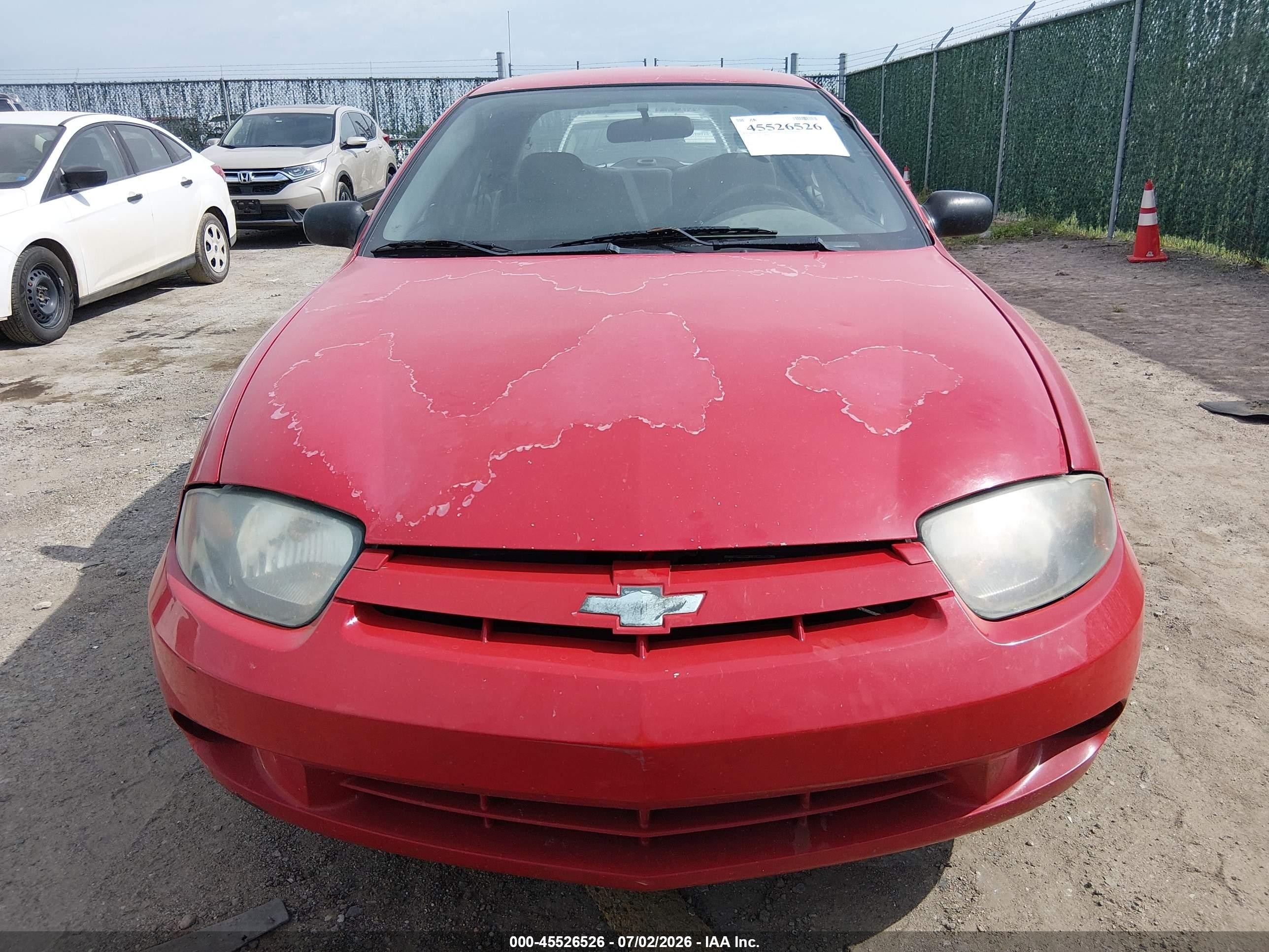 2004 Chevrolet Cavalier   Red vin: 1G1JC52FX47127354