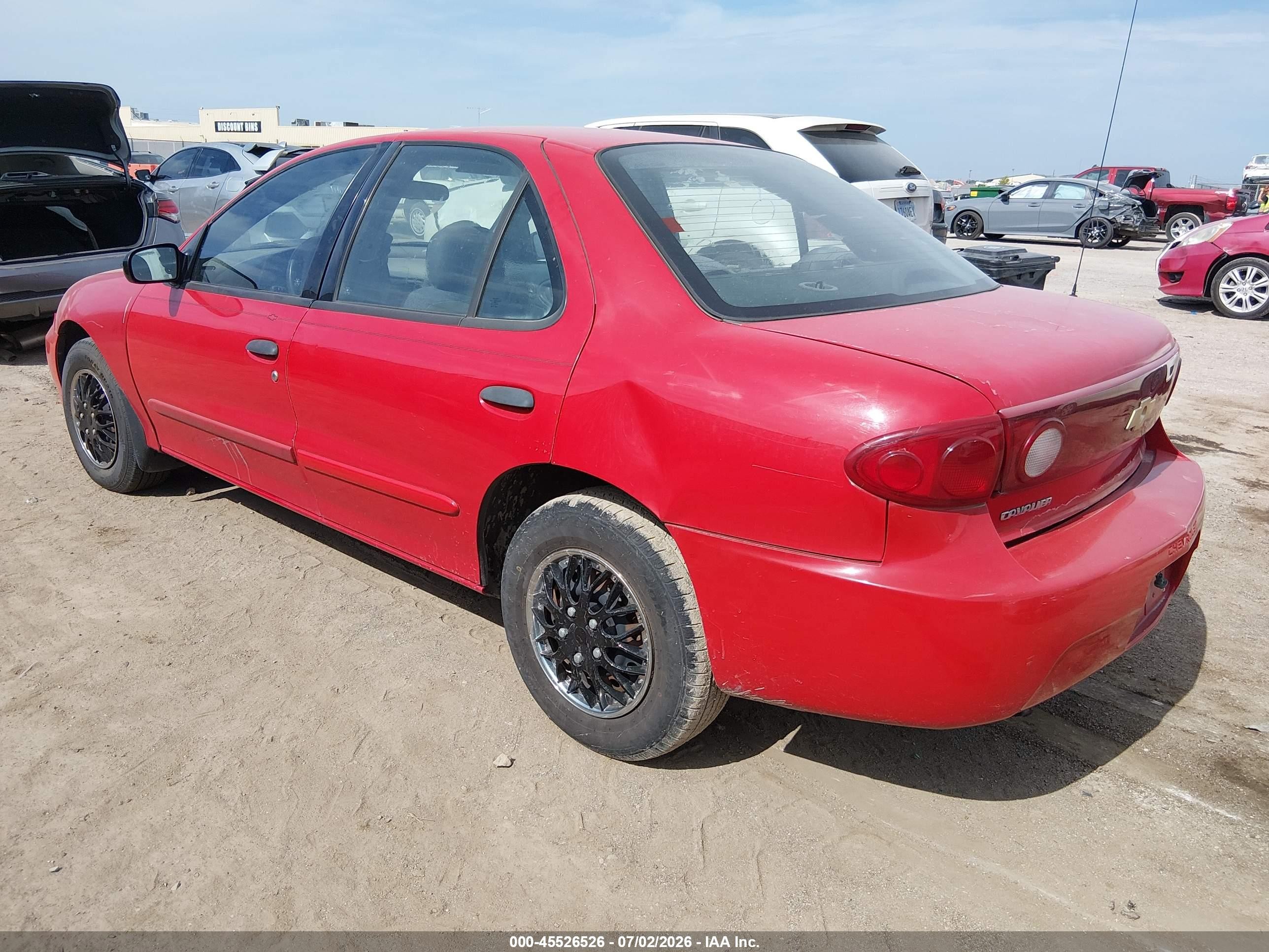 2004 Chevrolet Cavalier   Red vin: 1G1JC52FX47127354