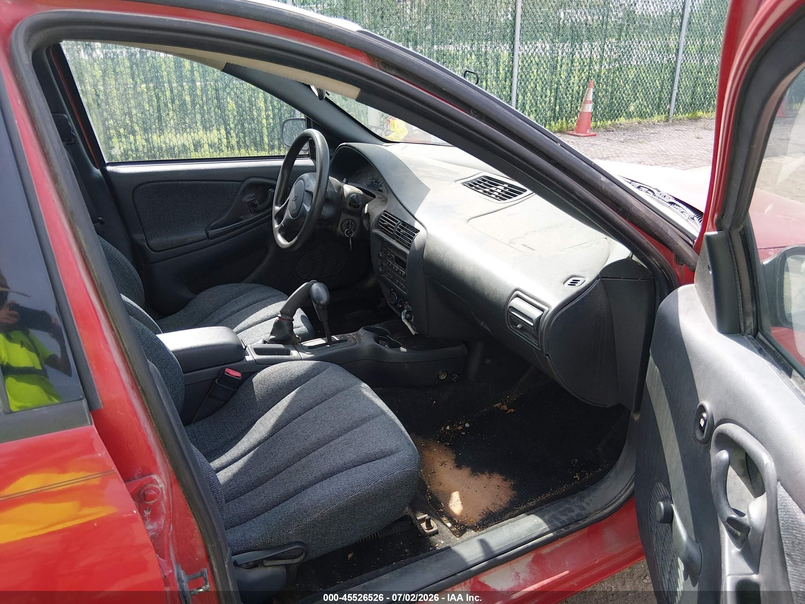 2004 Chevrolet Cavalier   Red vin: 1G1JC52FX47127354