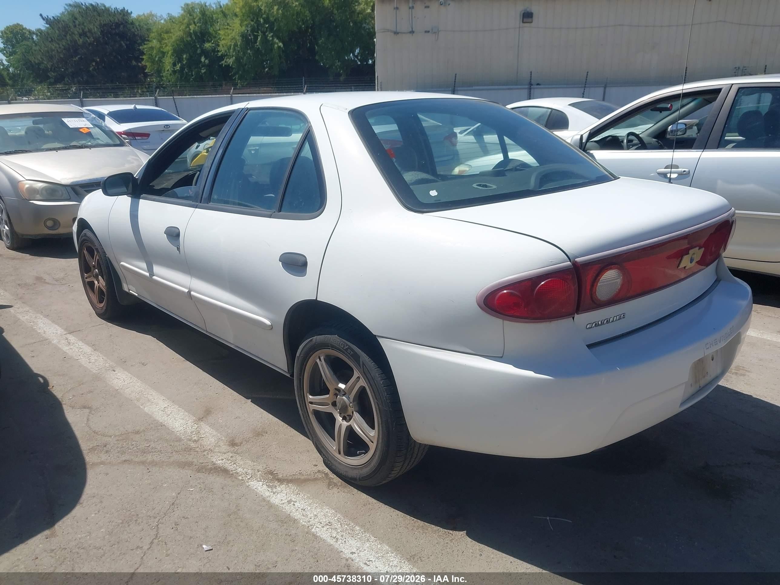 2004 Chevrolet Cavalier   White vin: 1G1JC52FX47286116