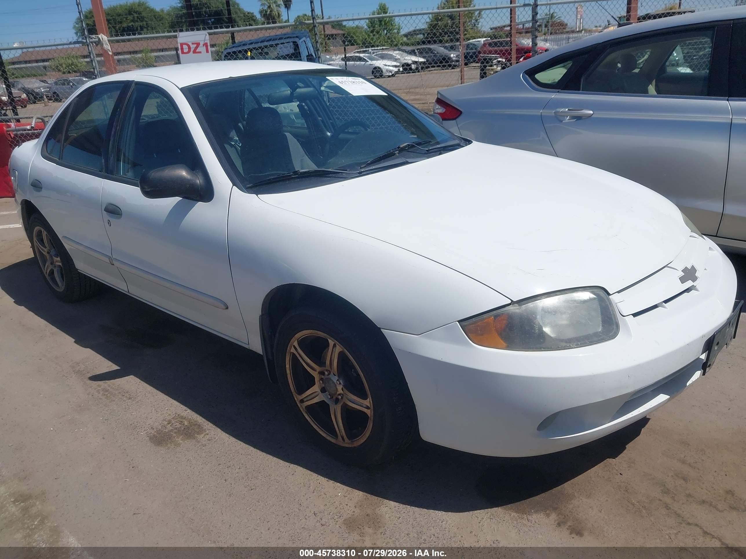 2004 Chevrolet Cavalier   White vin: 1G1JC52FX47286116