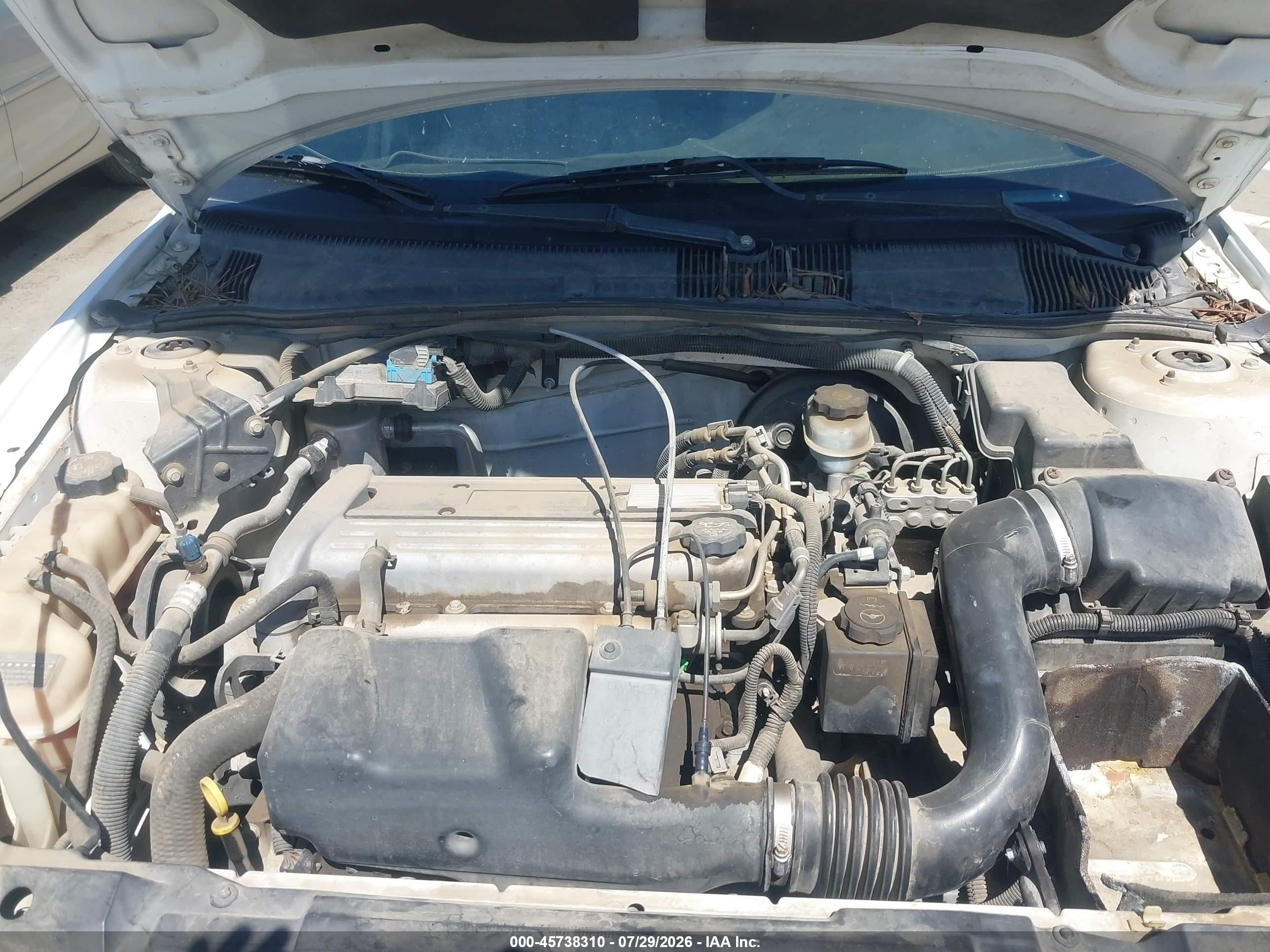 2004 Chevrolet Cavalier   White vin: 1G1JC52FX47286116