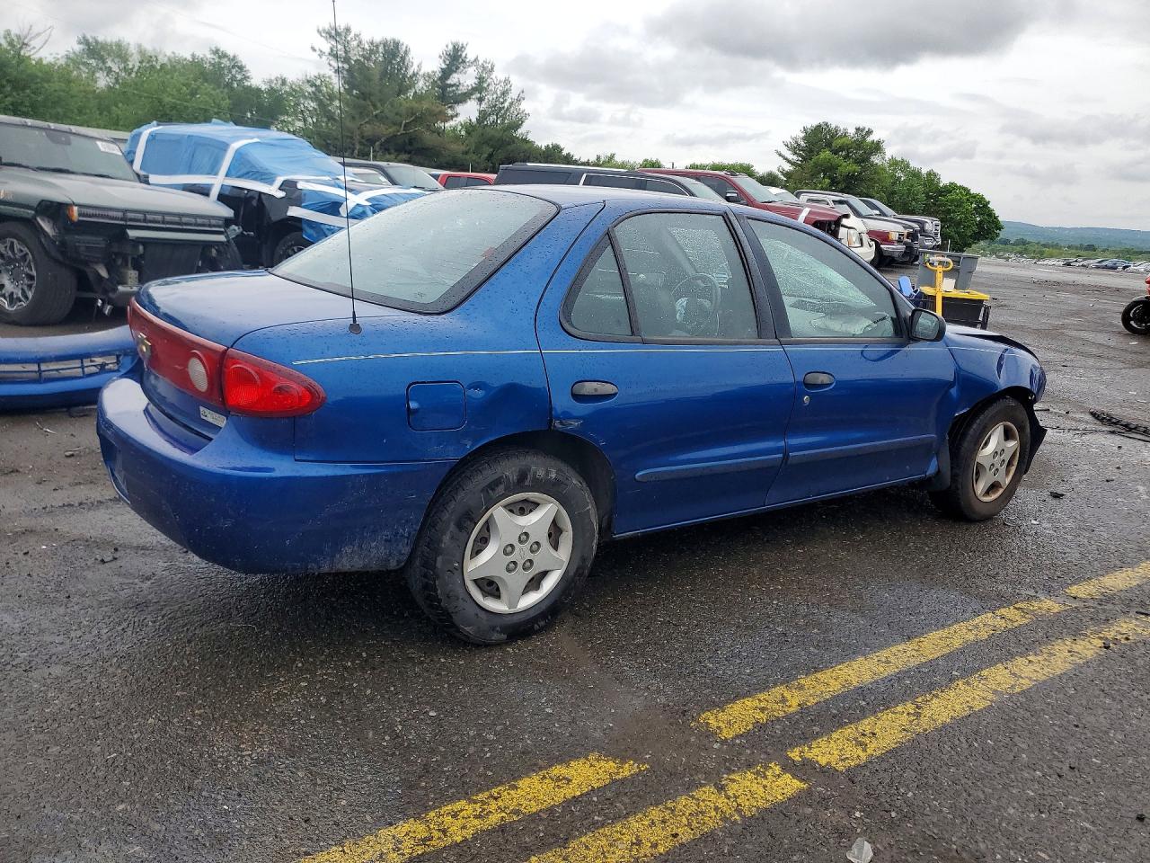 2005 Chevrolet Cavalier Blue vin: 1G1JC52FX57202300