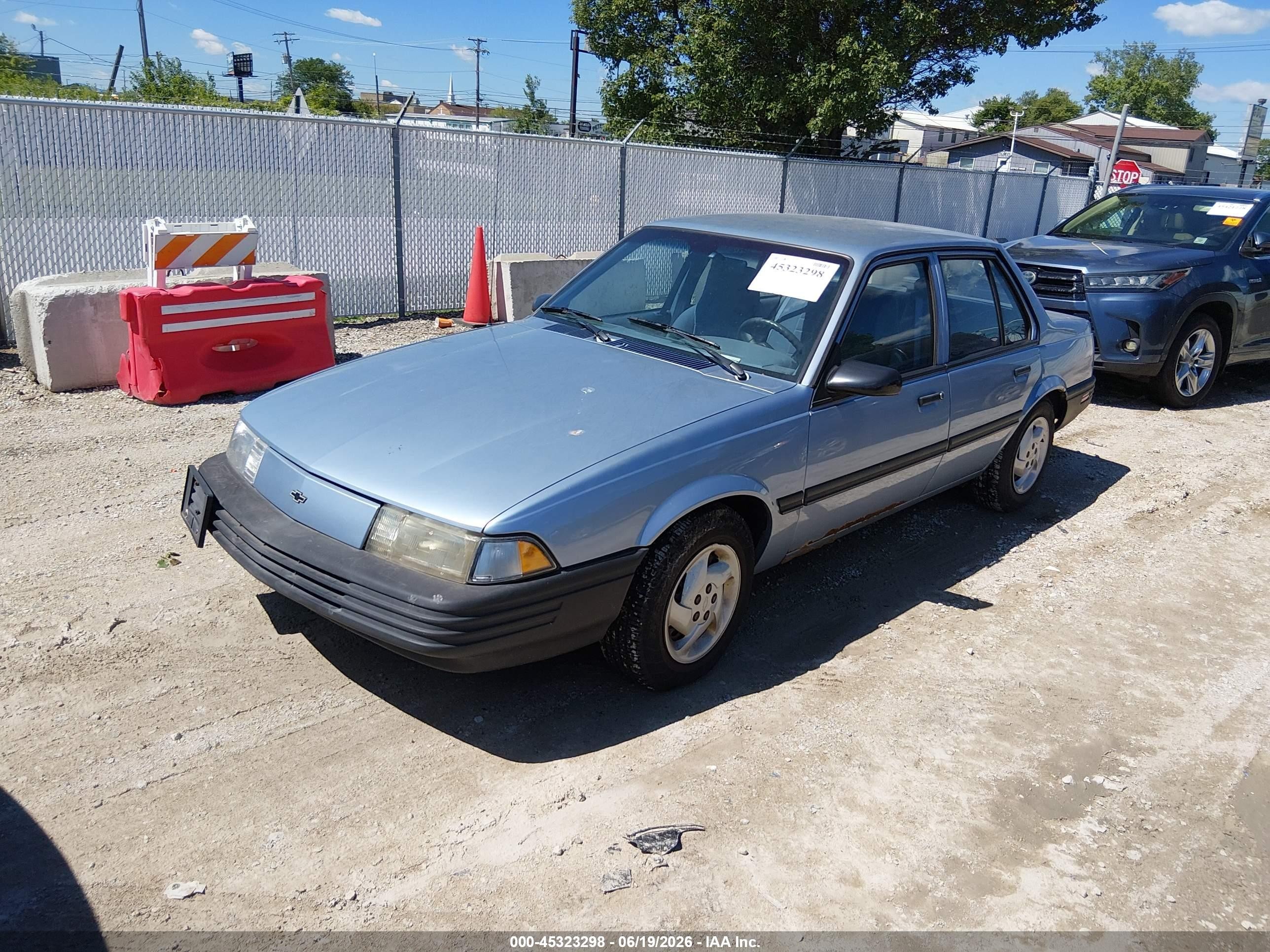 1994 Chevrolet Cavalier Vl/rs Blue vin: 1G1JC5442R7295802