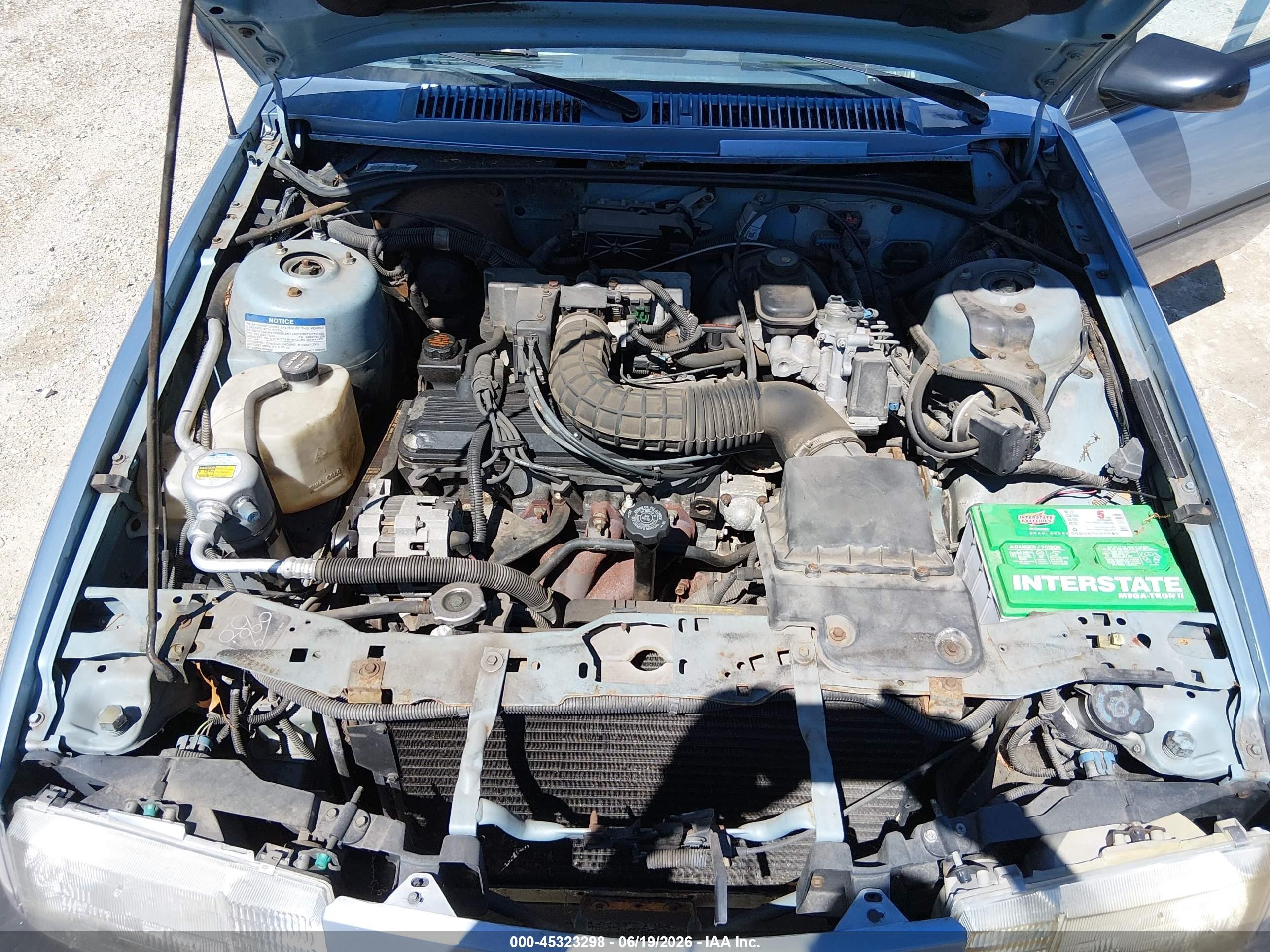 1994 Chevrolet Cavalier Vl/rs Blue vin: 1G1JC5442R7295802