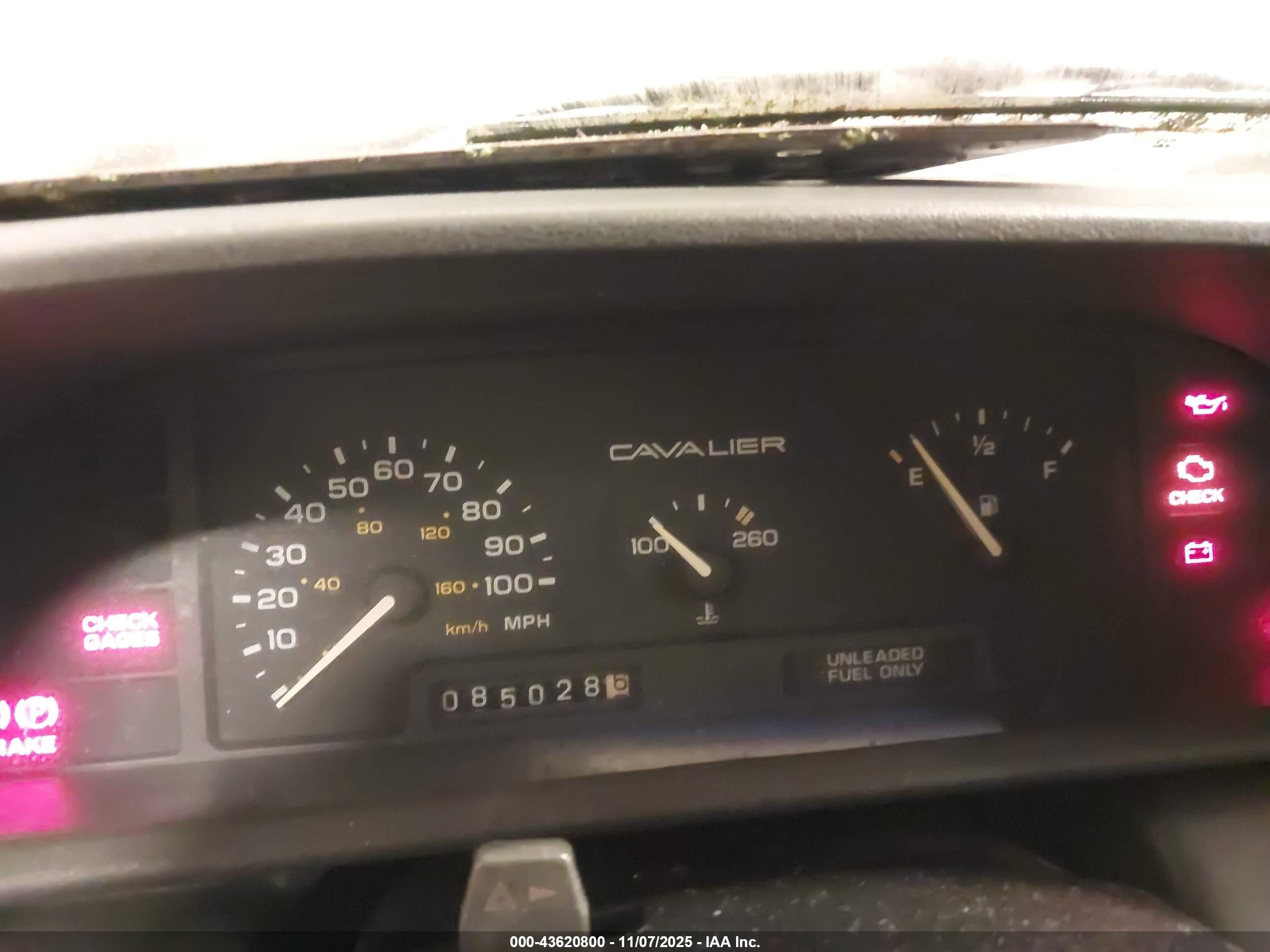 1994 Chevrolet Cavalier Vl/rs White vin: 1G1JC5443R7366053