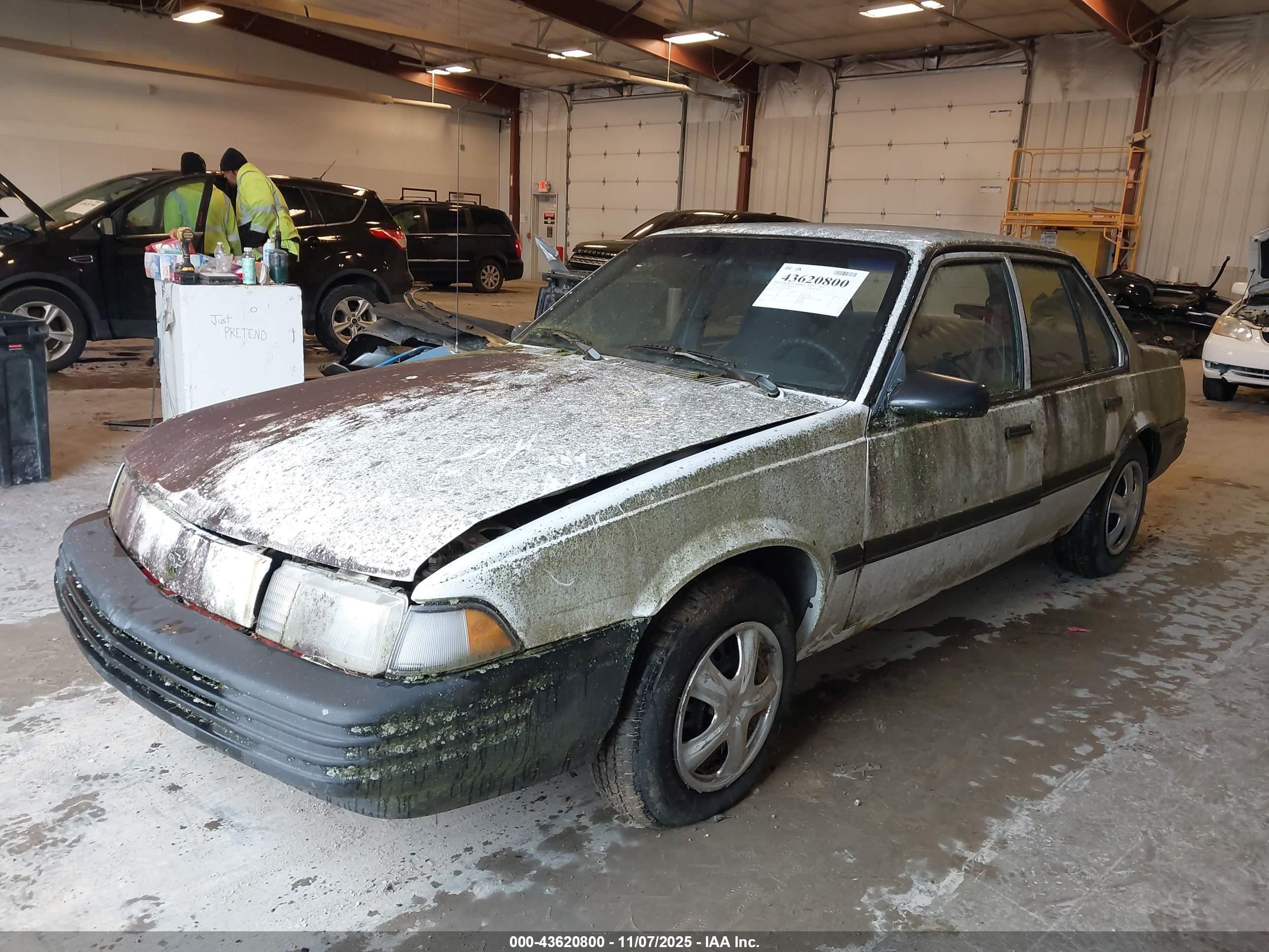 1994 Chevrolet Cavalier Vl/rs White vin: 1G1JC5443R7366053