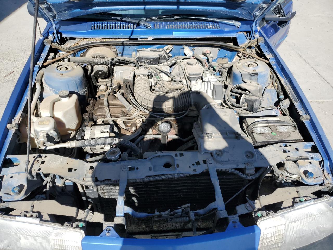 1994 Chevrolet Cavalier Vl Blue vin: 1G1JC5447R7141702