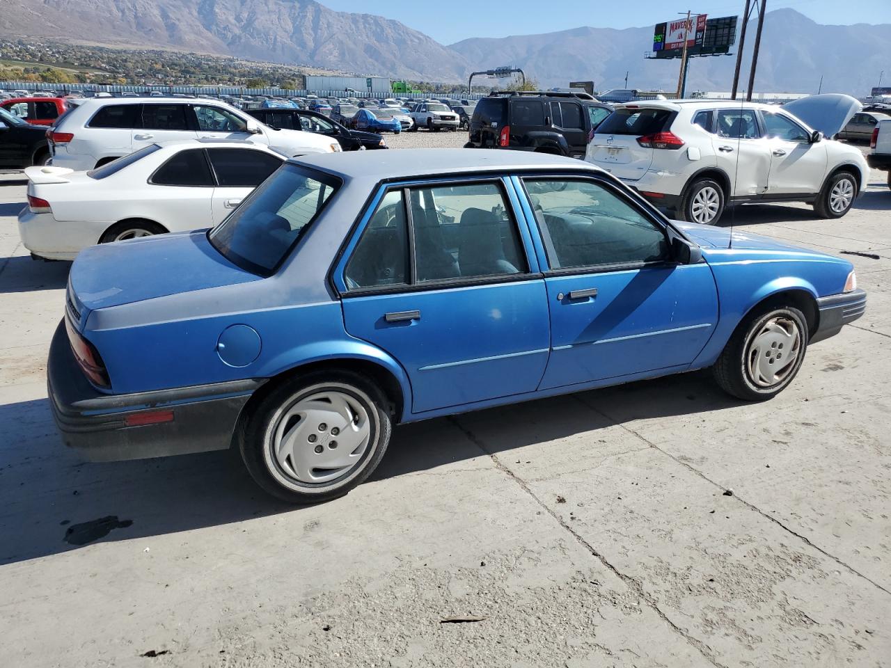 1994 Chevrolet Cavalier Vl Blue vin: 1G1JC5447R7141702