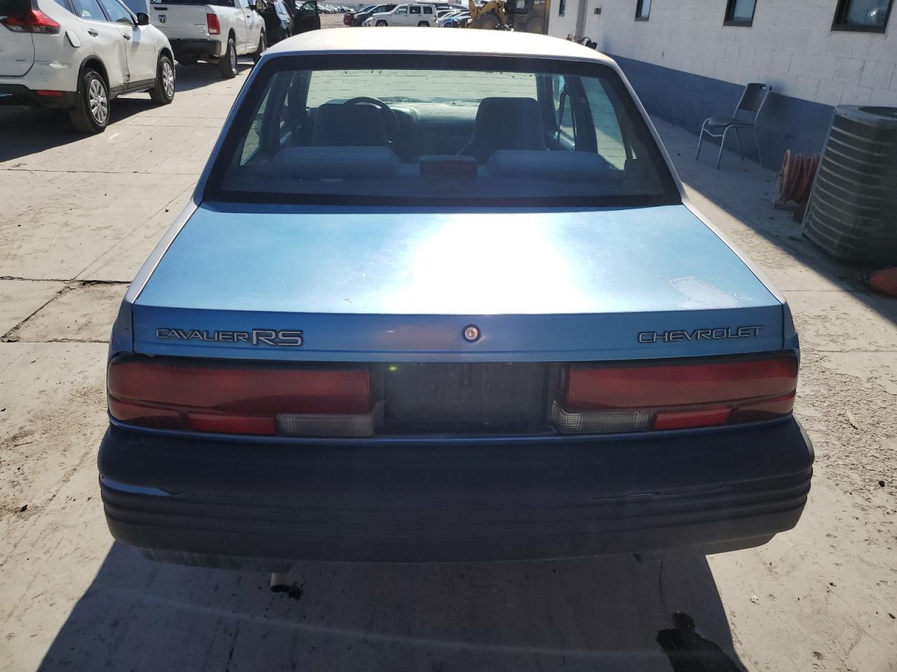 1994 Chevrolet Cavalier Vl Blue vin: 1G1JC5447R7141702