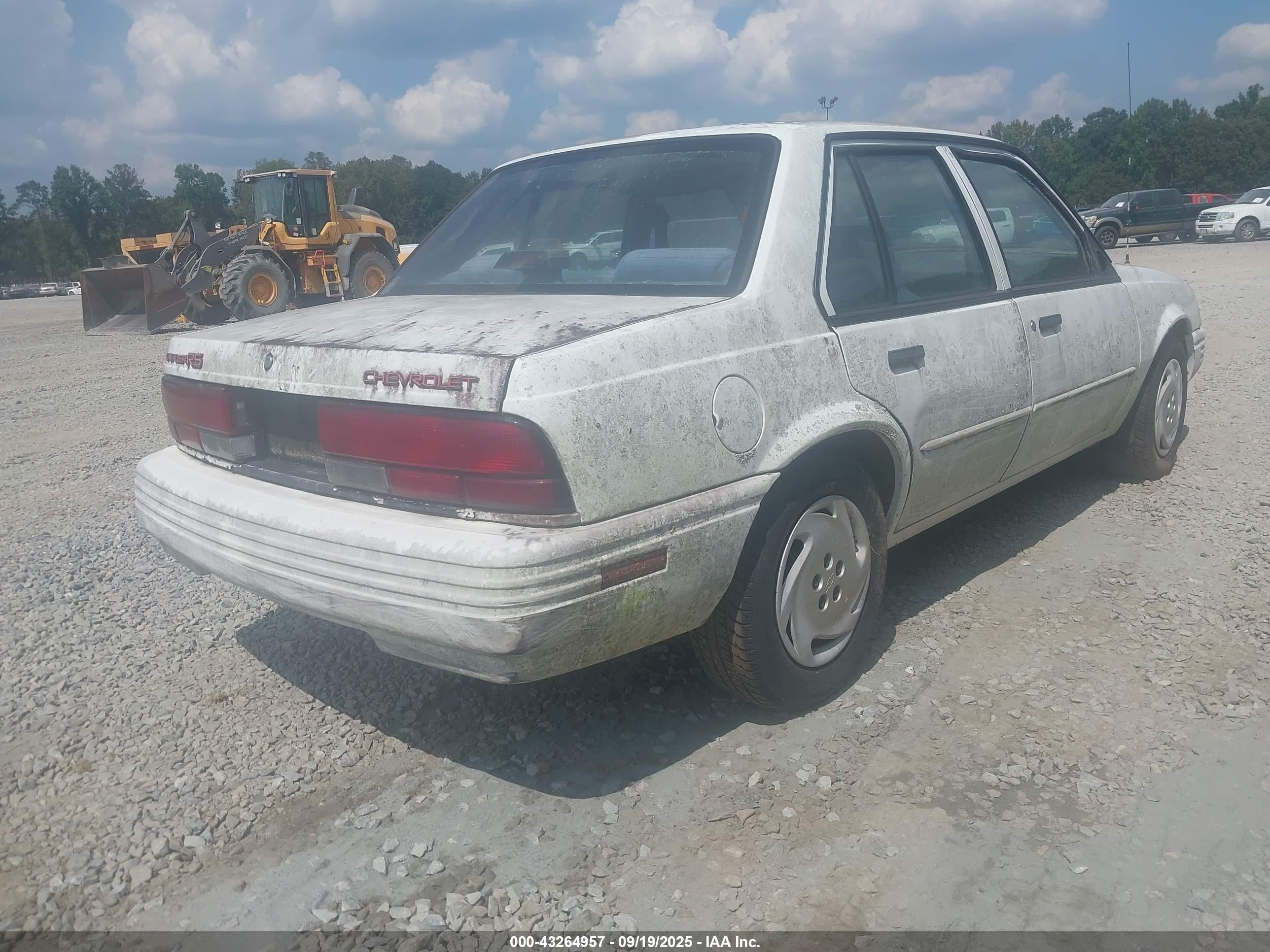 1994 Chevrolet Cavalier Vl/rs White vin: 1G1JC5447R7348297