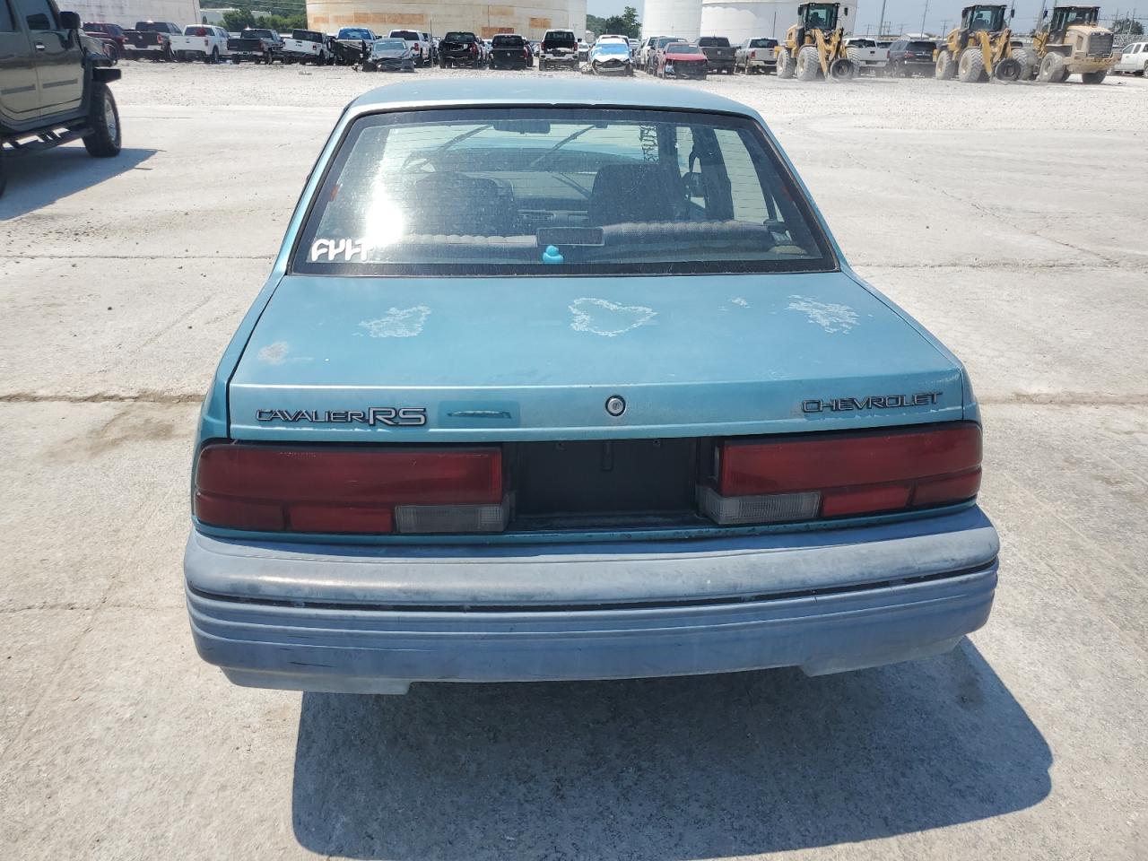 1994 Chevrolet Cavalier Vl Бирюзовый vin: 1G1JC5448R7277336