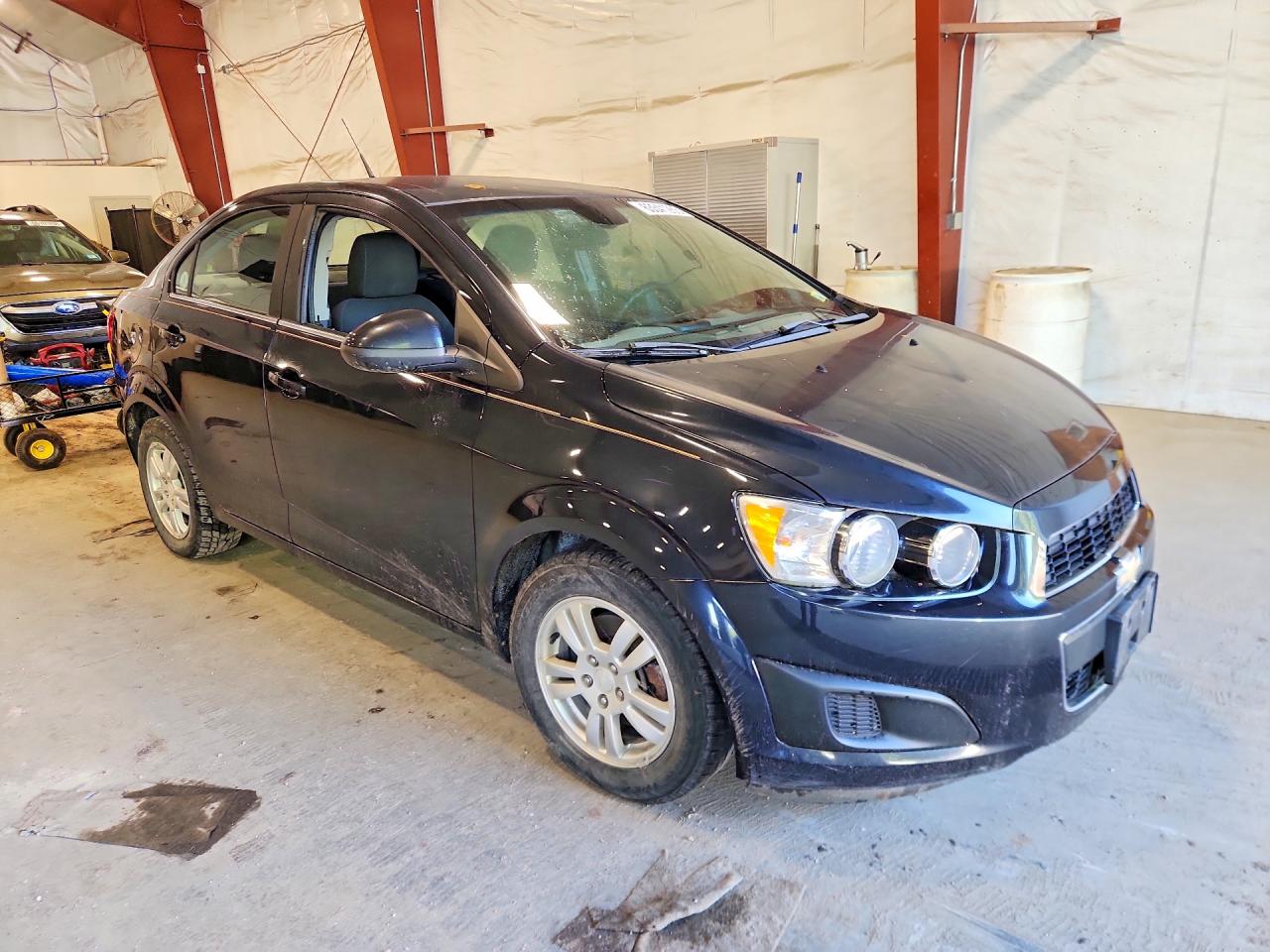 2013 Chevrolet Sonic Black vin: 1G1JC5SB2D4181388
