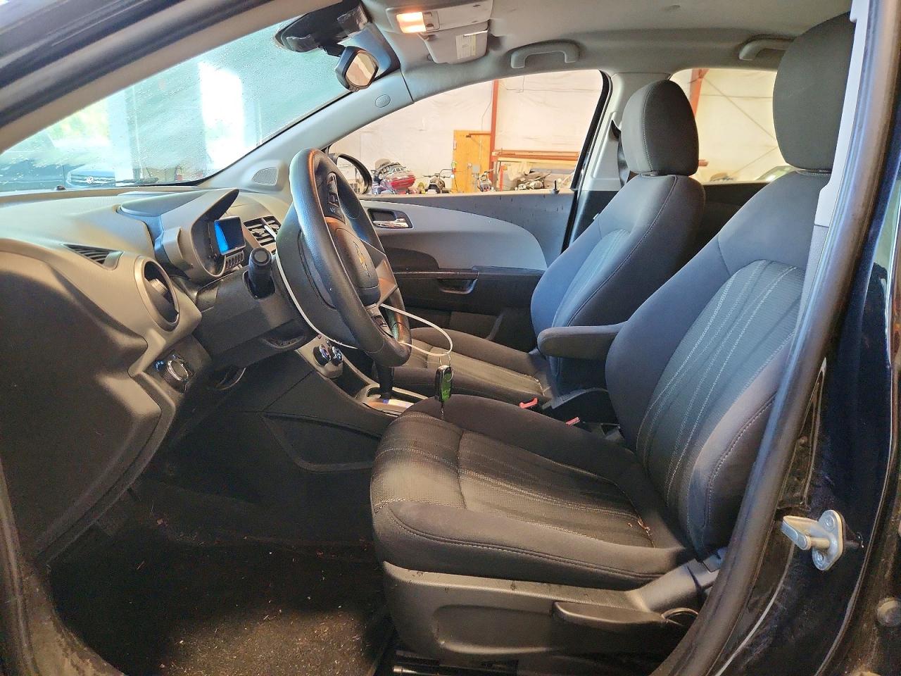 2013 Chevrolet Sonic Black vin: 1G1JC5SB2D4181388