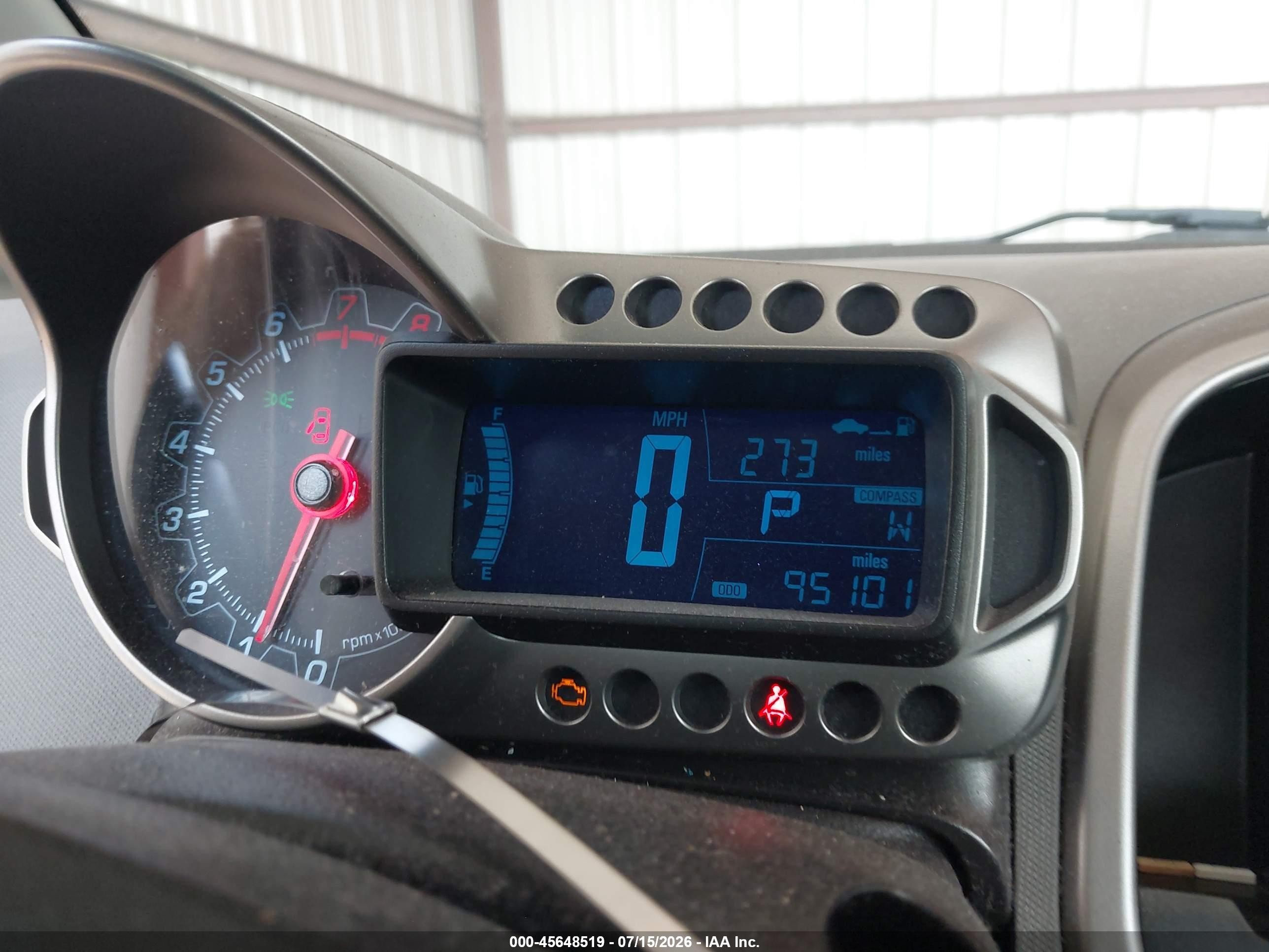 2013 Chevrolet Sonic Lt Auto Silver vin: 1G1JC5SB2D4200036