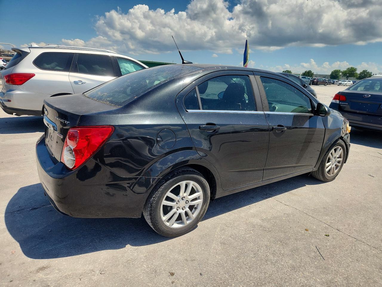 2014 Chevrolet Sonic Black vin: 1G1JC5SB2E4151986