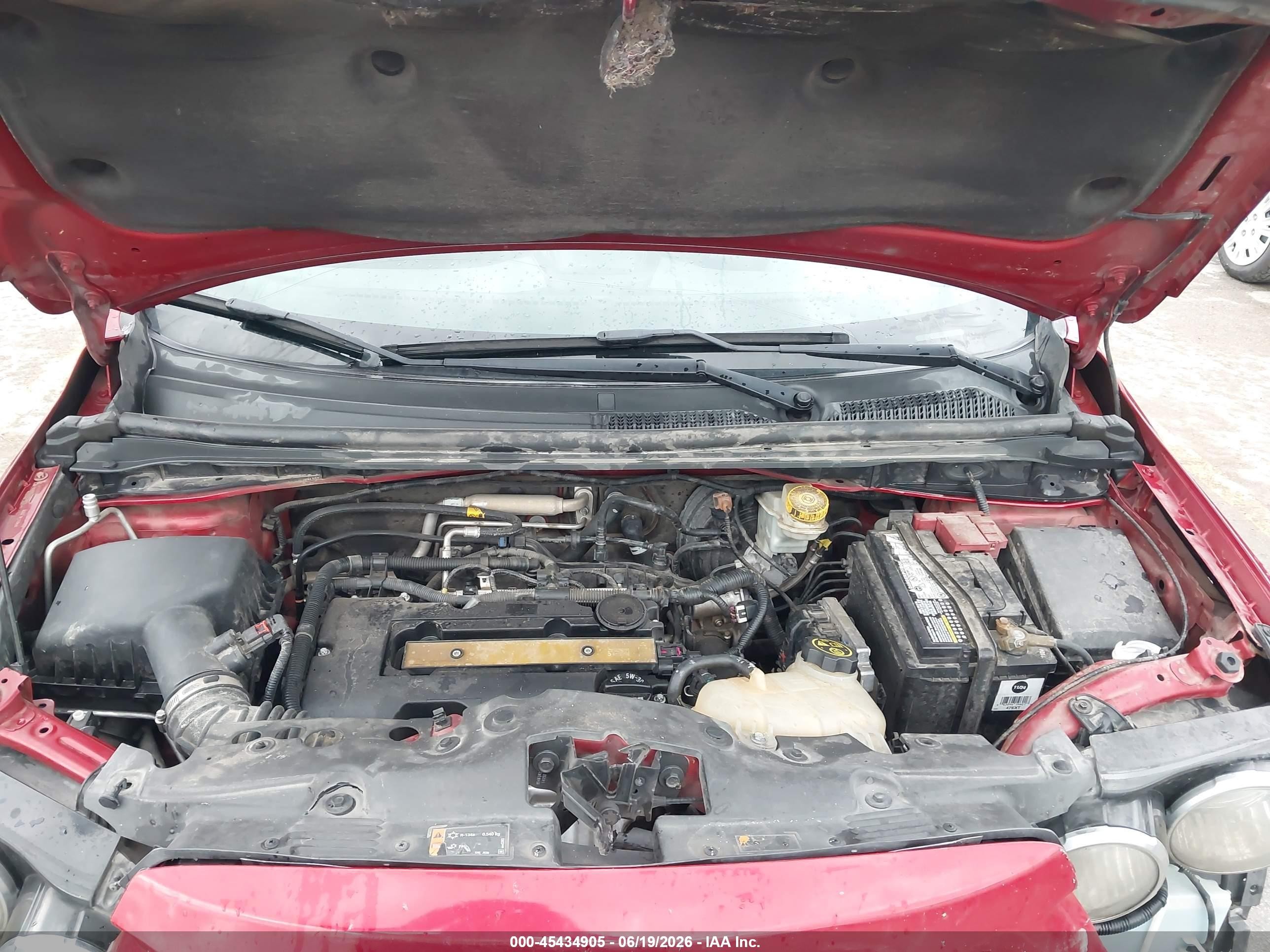2014 Chevrolet Sonic Lt Auto Красный vin: 1G1JC5SB2E4205724