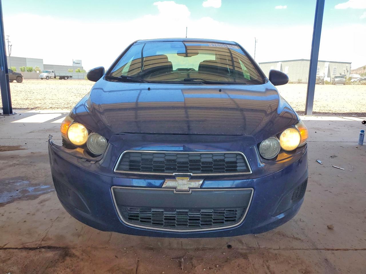 2014 Chevrolet Sonic Lt Blue vin: 1G1JC5SB3E4121587