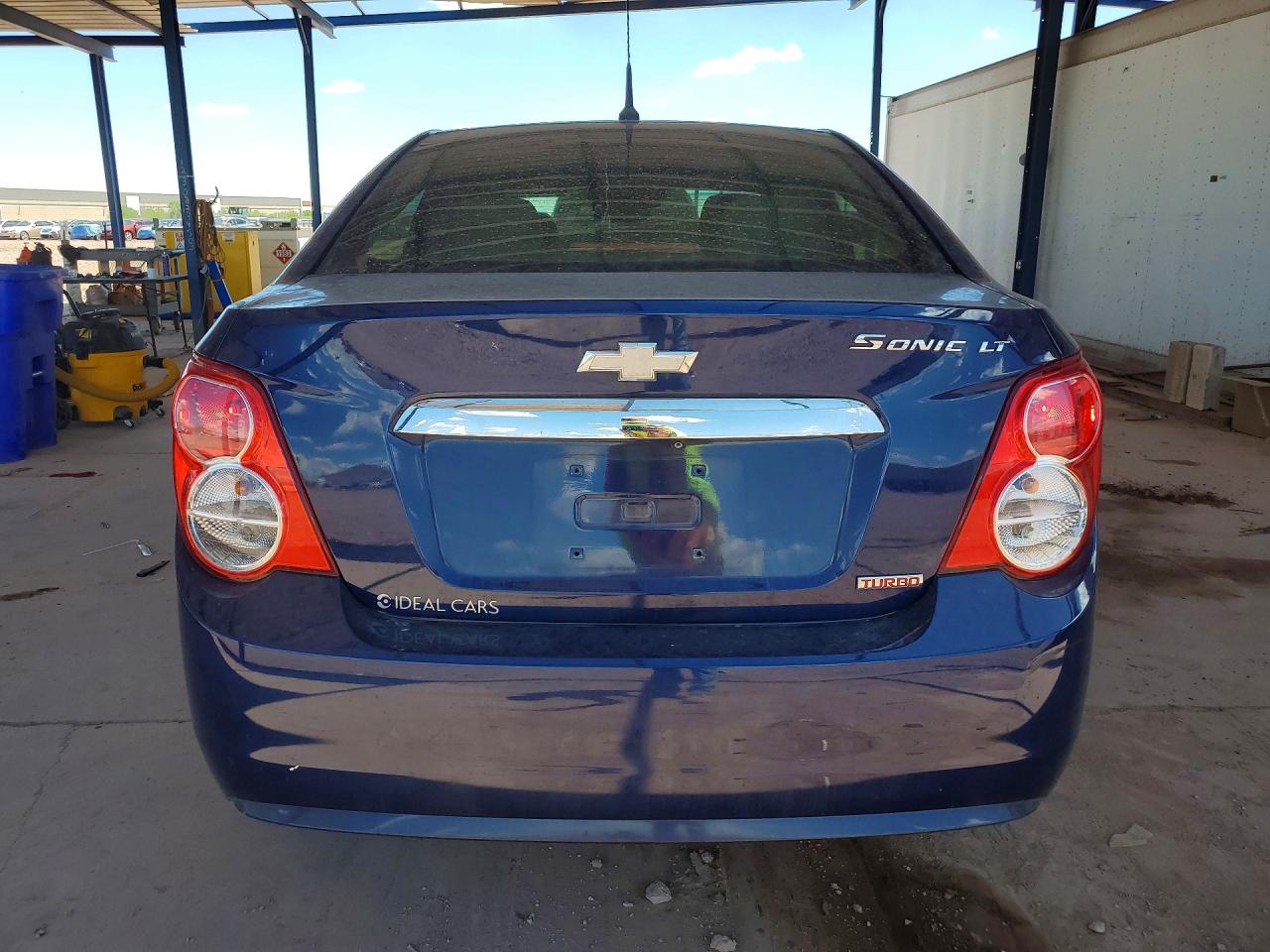 2014 Chevrolet Sonic Lt Blue vin: 1G1JC5SB3E4121587
