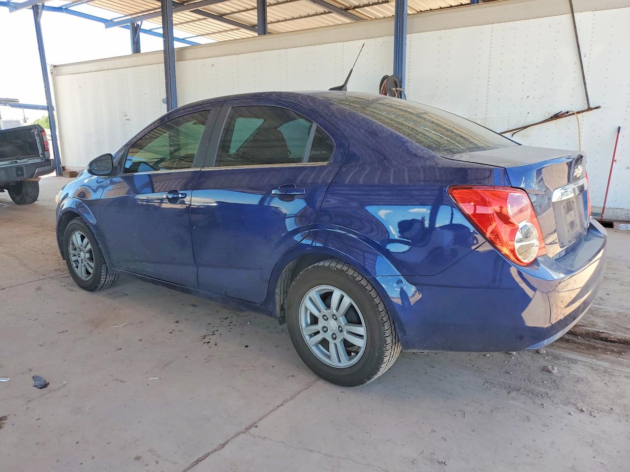 2014 Chevrolet Sonic Lt Blue vin: 1G1JC5SB3E4121587