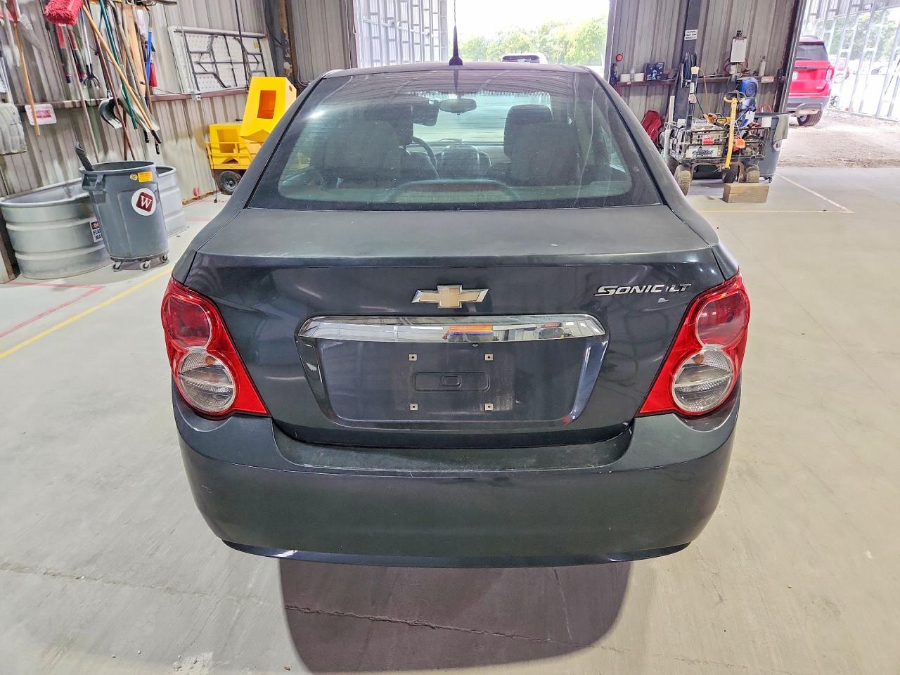 2014 Chevrolet Sonic Lt Gray vin: 1G1JC5SB3E4139250