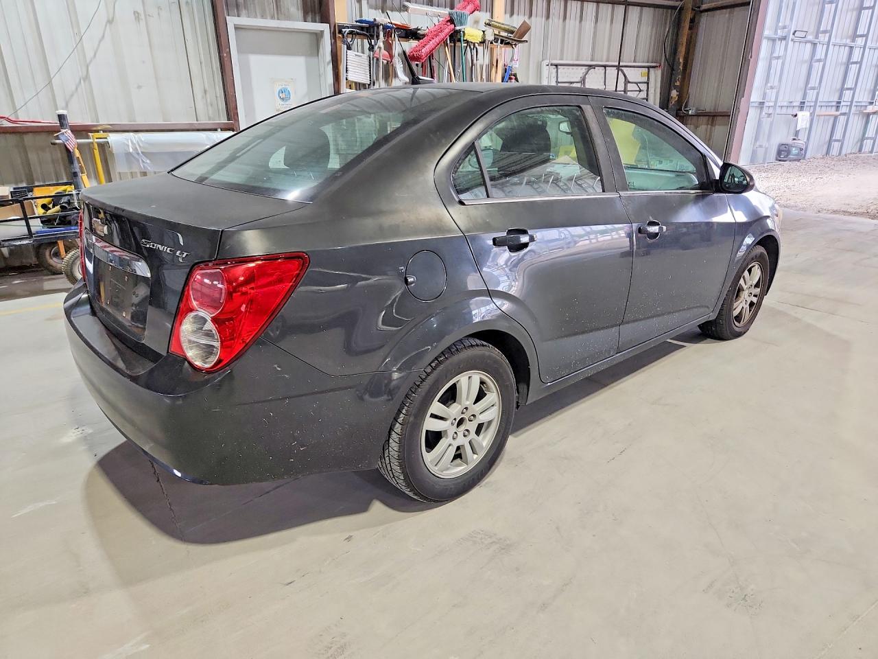 2014 Chevrolet Sonic Lt Gray vin: 1G1JC5SB3E4139250