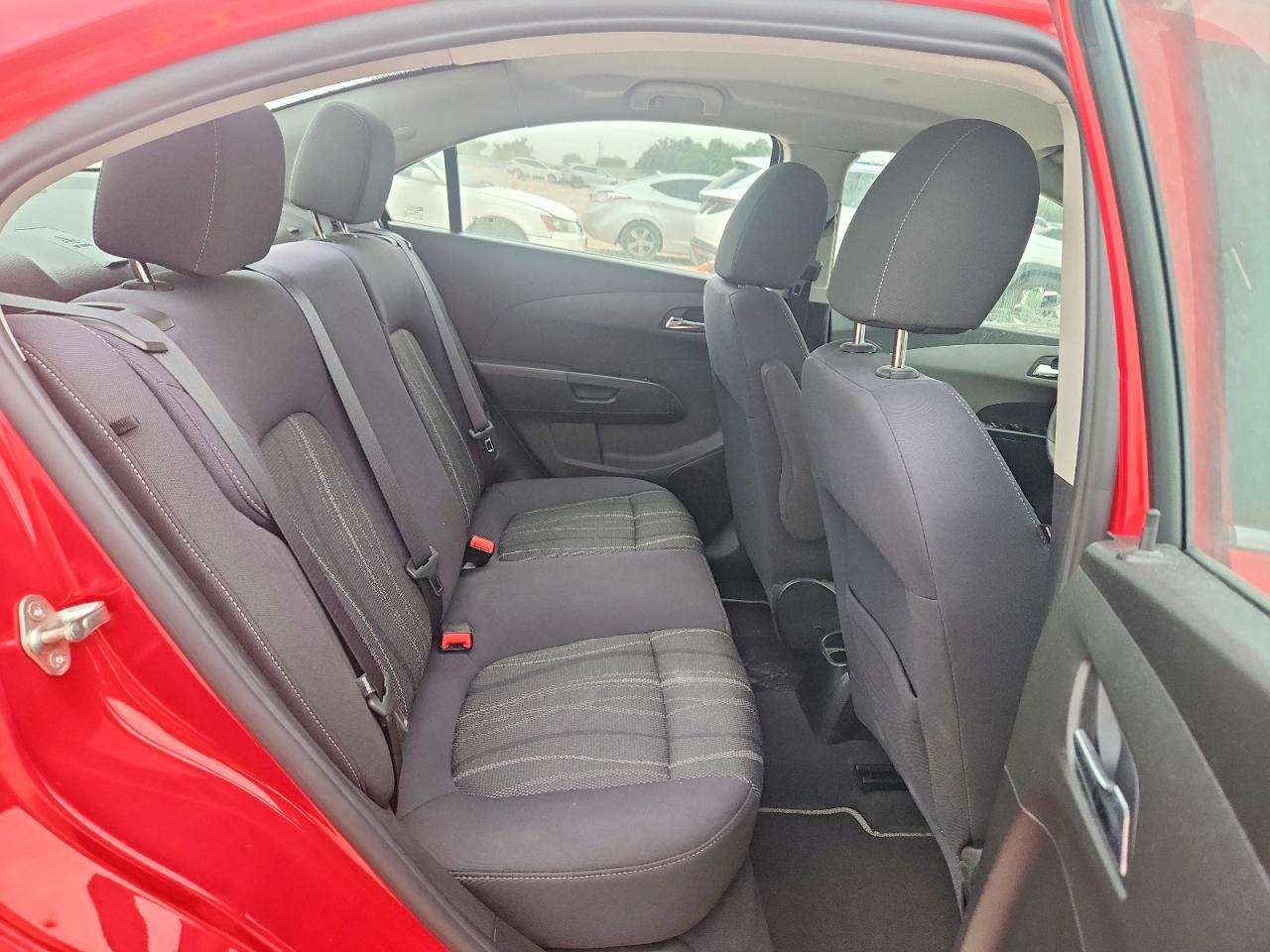 2014 Chevrolet Sonic Lt Red vin: 1G1JC5SB6E4151313
