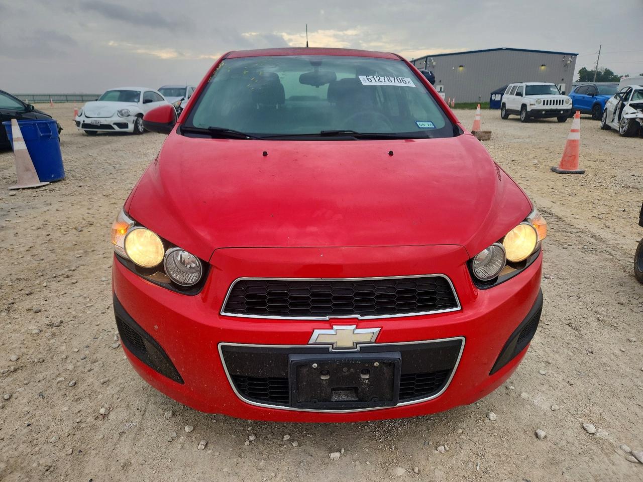 2014 Chevrolet Sonic Lt Red vin: 1G1JC5SB6E4151313
