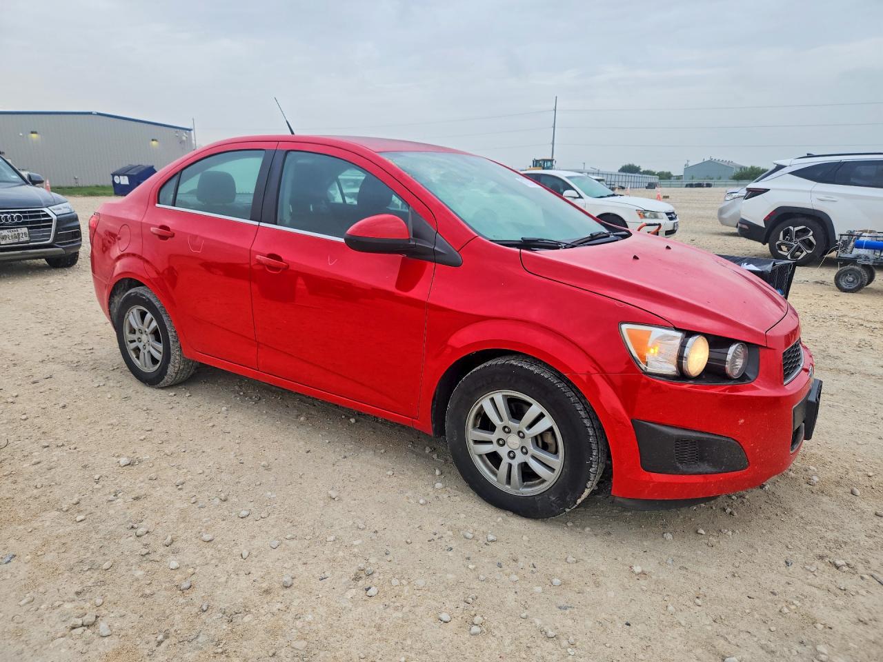 2014 Chevrolet Sonic Lt Red vin: 1G1JC5SB6E4151313