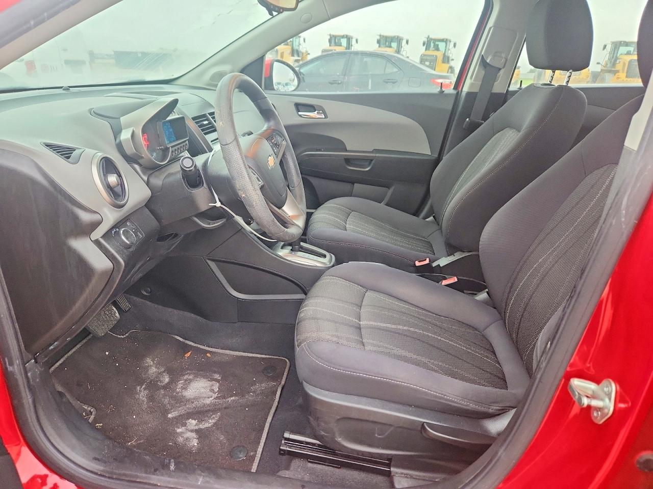 2014 Chevrolet Sonic Lt Red vin: 1G1JC5SB6E4151313