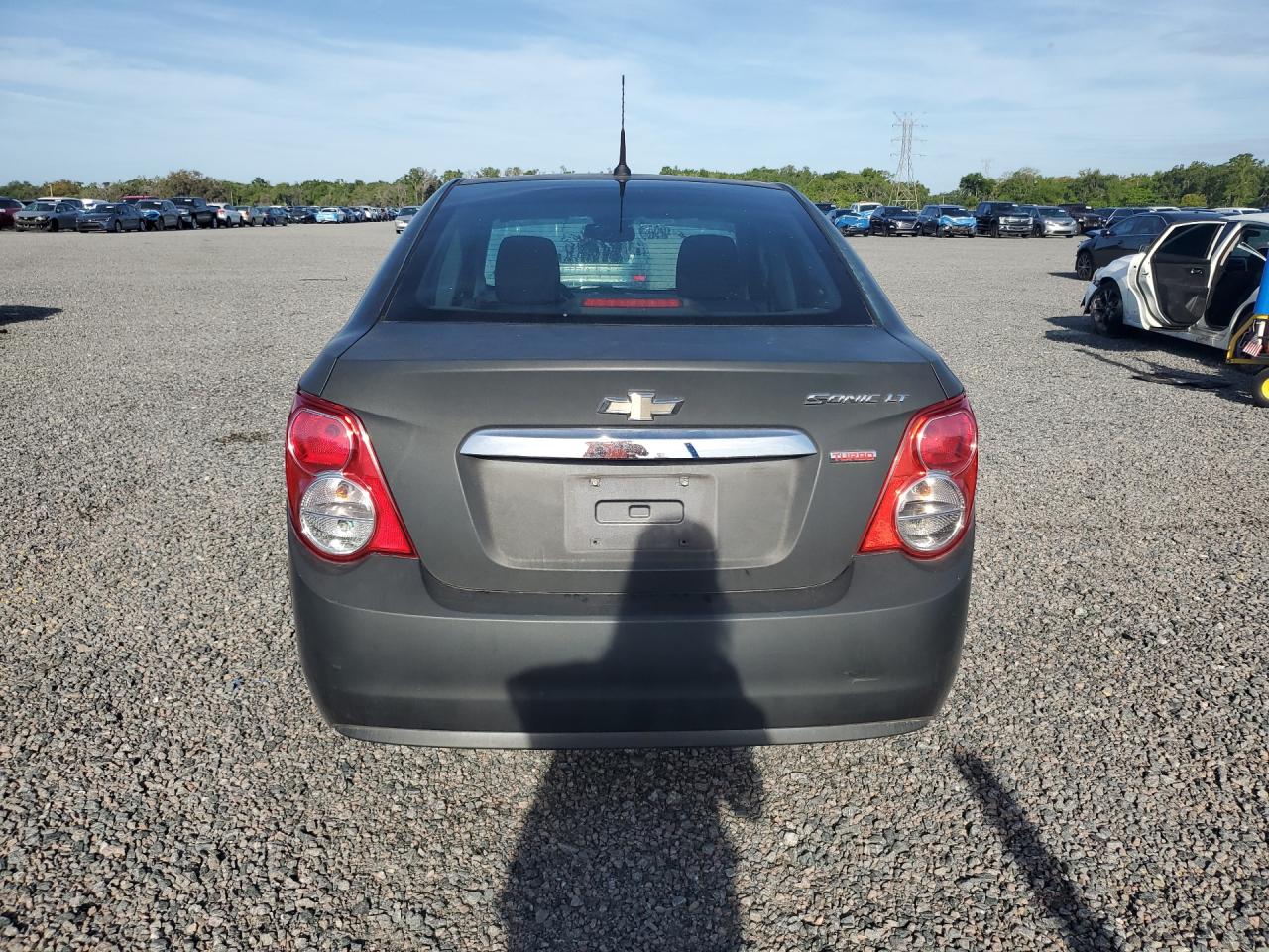 2012 Chevrolet Sonic Lt Gray vin: 1G1JC5SB7C4198525