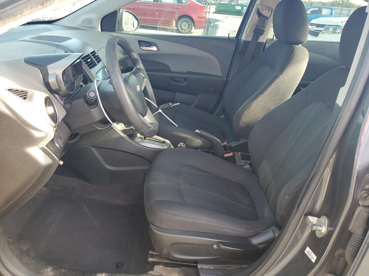 2012 Chevrolet Sonic Lt Gray vin: 1G1JC5SB7C4198525