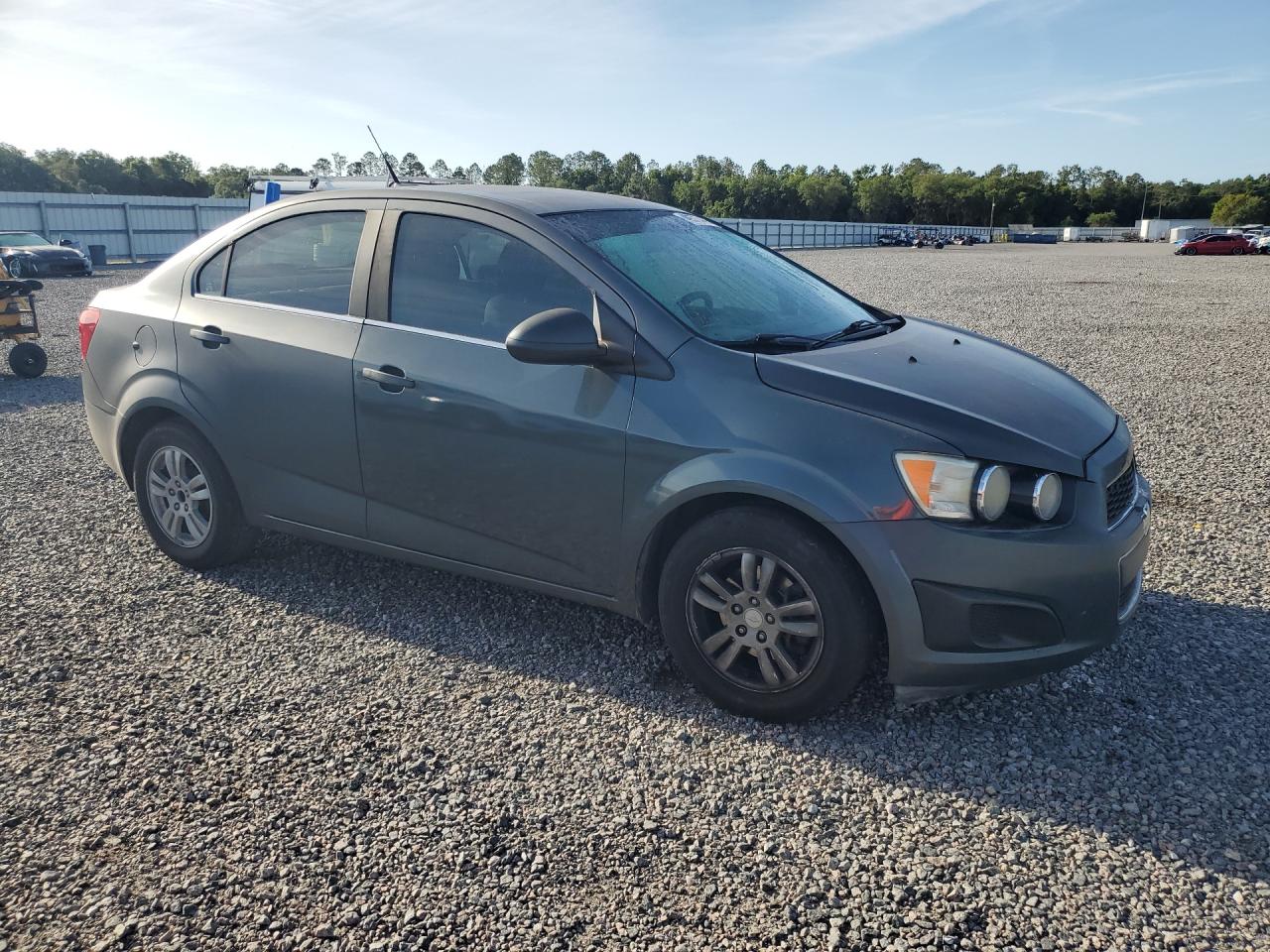 2012 Chevrolet Sonic Lt Gray vin: 1G1JC5SB7C4198525