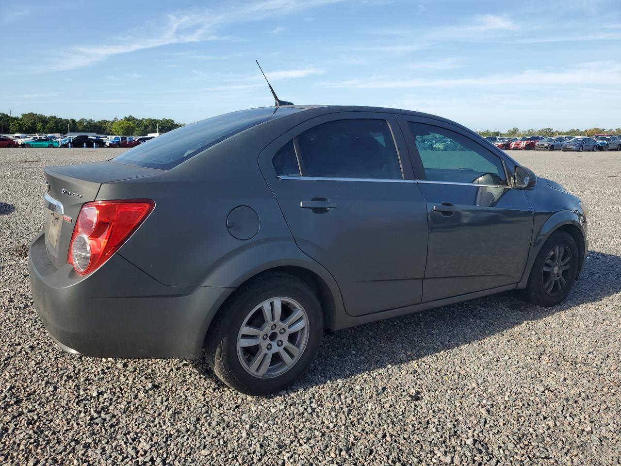 2012 Chevrolet Sonic Lt Gray vin: 1G1JC5SB7C4198525