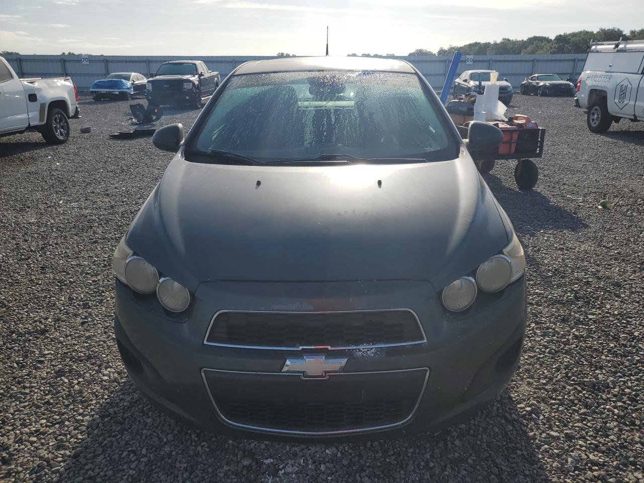 2012 Chevrolet Sonic Lt Gray vin: 1G1JC5SB7C4198525