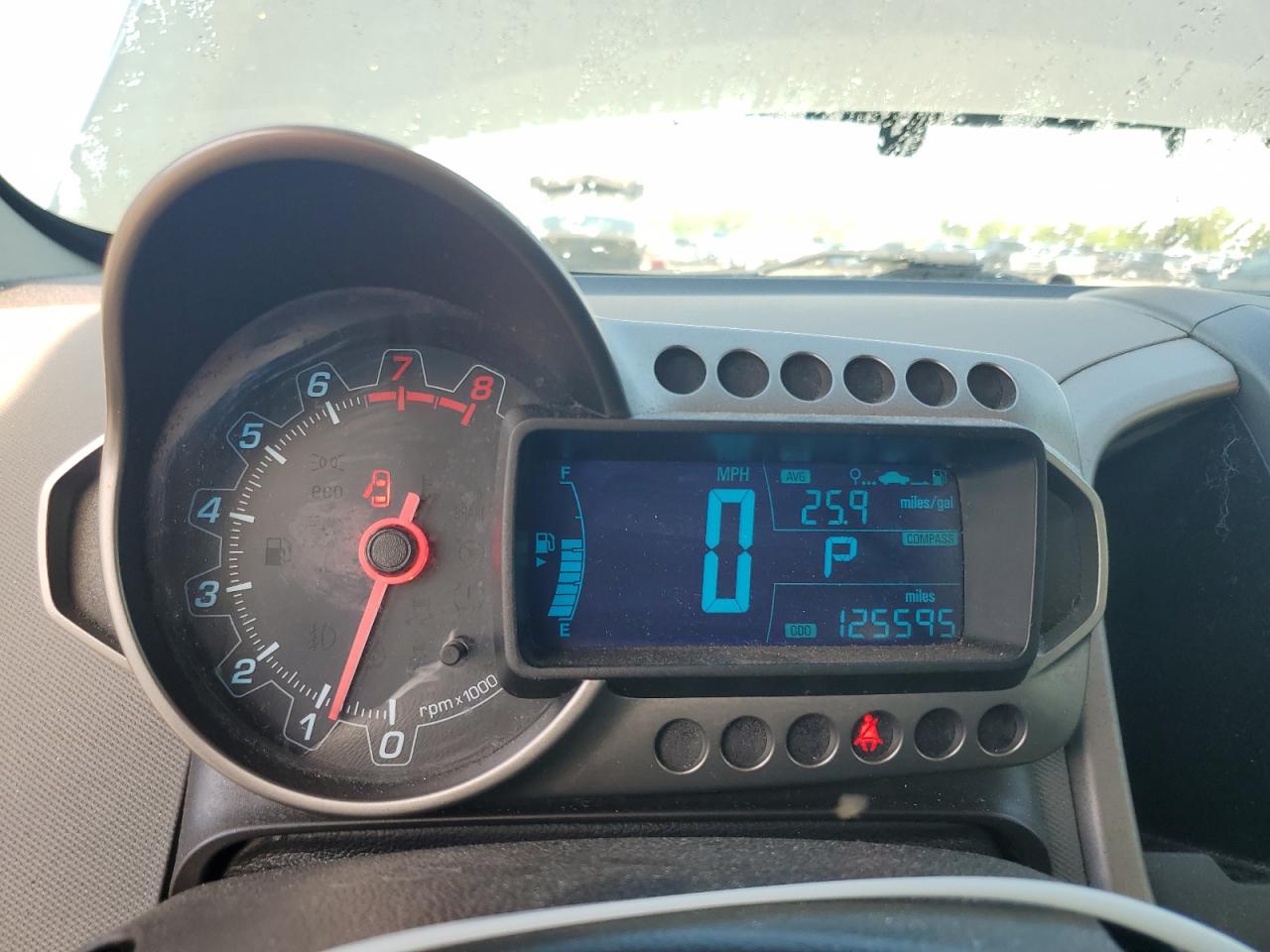 2012 Chevrolet Sonic Lt Gray vin: 1G1JC5SB7C4198525