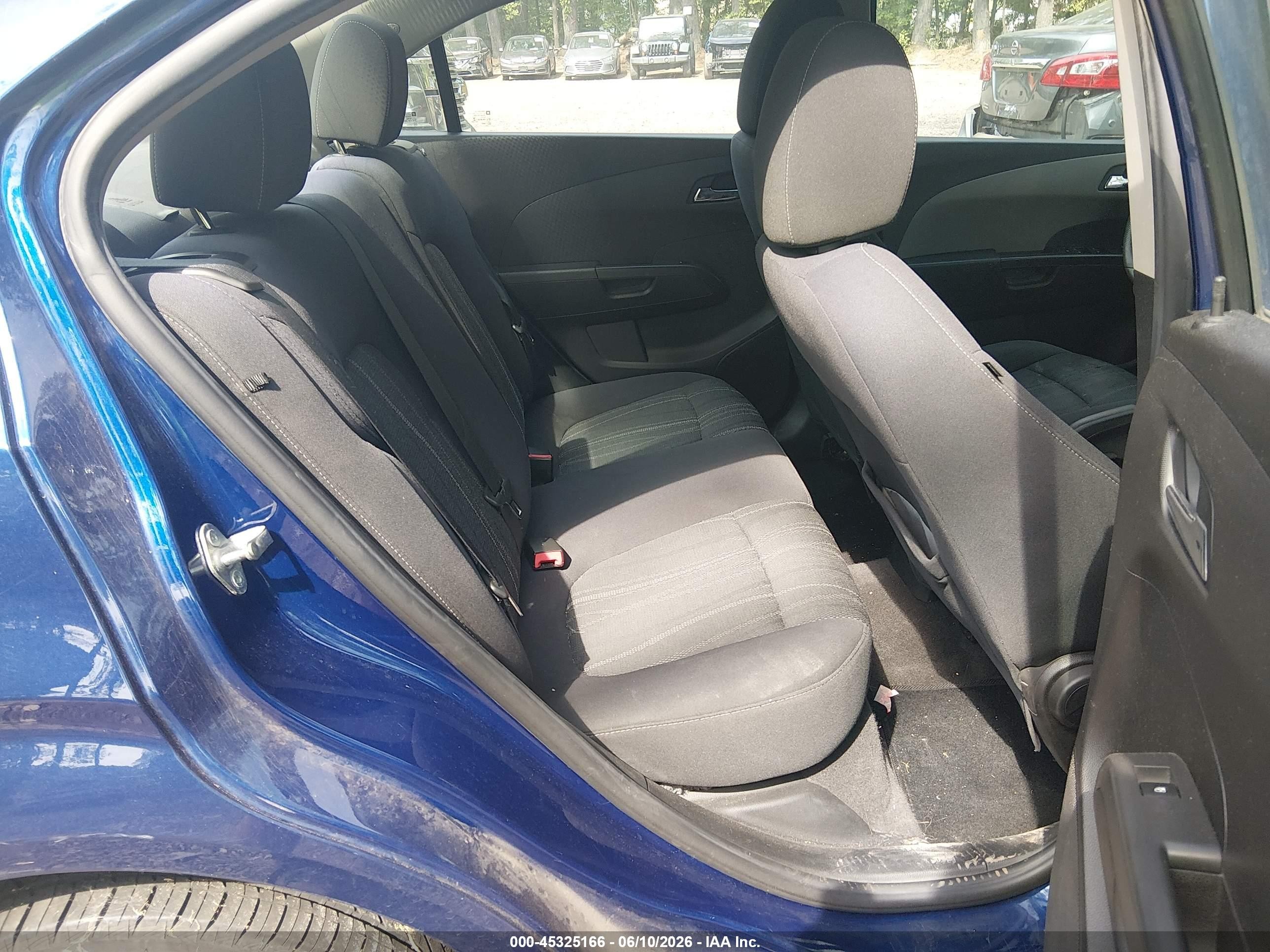 2013 Chevrolet Sonic Lt Auto Blue vin: 1G1JC5SB8D4106629