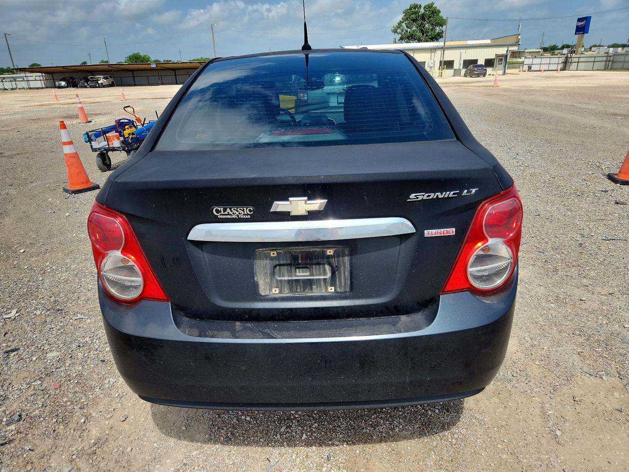 2013 Chevrolet Sonic Lt Black vin: 1G1JC5SB8D4221585
