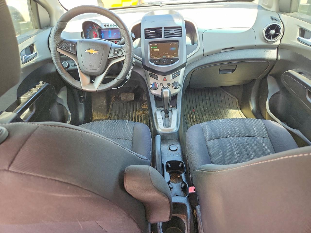 2013 Chevrolet Sonic Lt Black vin: 1G1JC5SB8D4221585