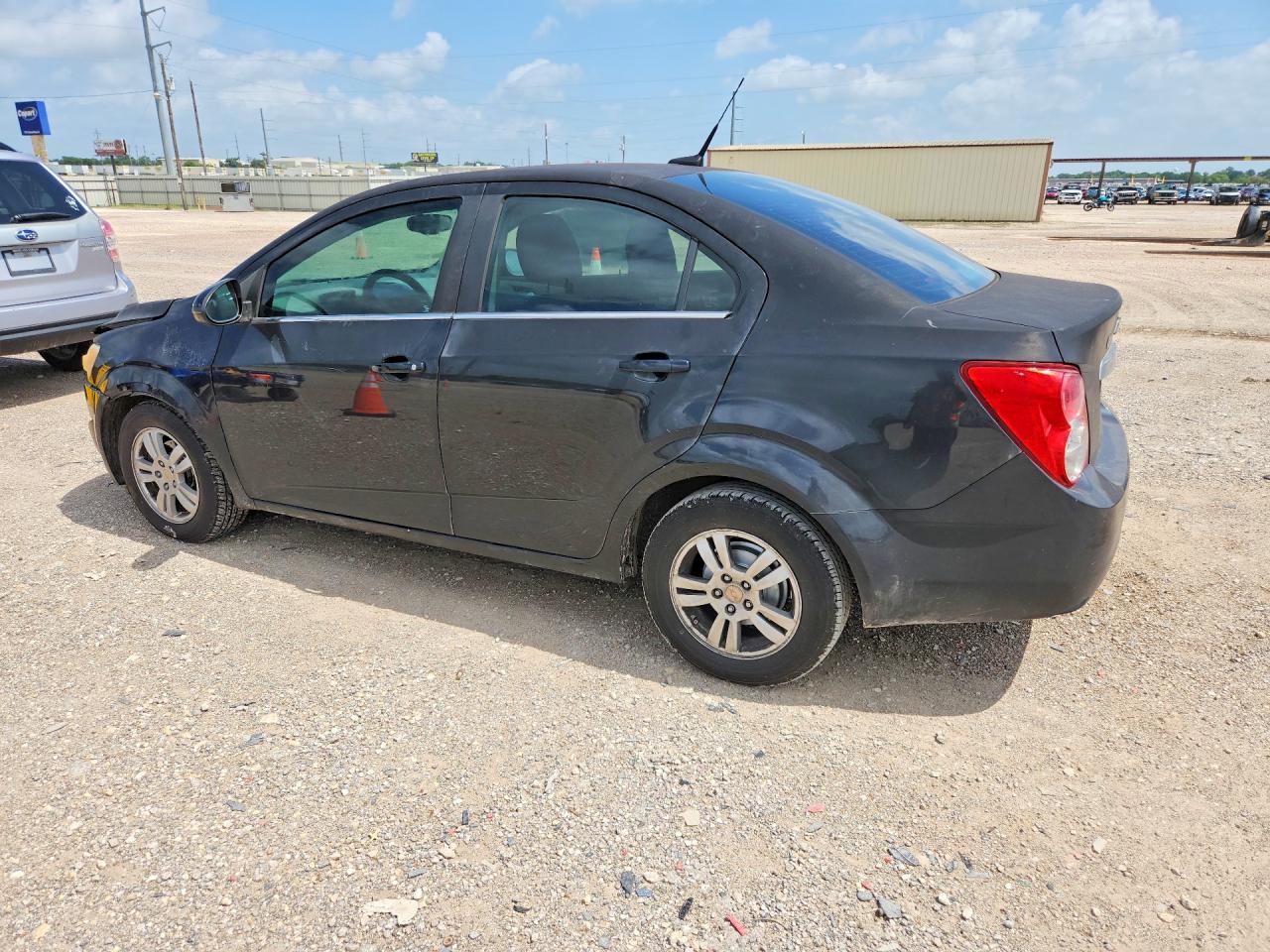 2013 Chevrolet Sonic Lt Black vin: 1G1JC5SB8D4221585