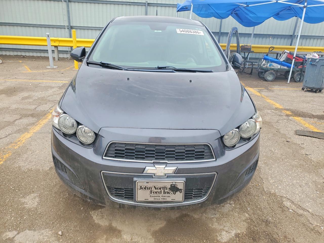 2013 Chevrolet Sonic Lt Gray vin: 1G1JC5SB8D4224471