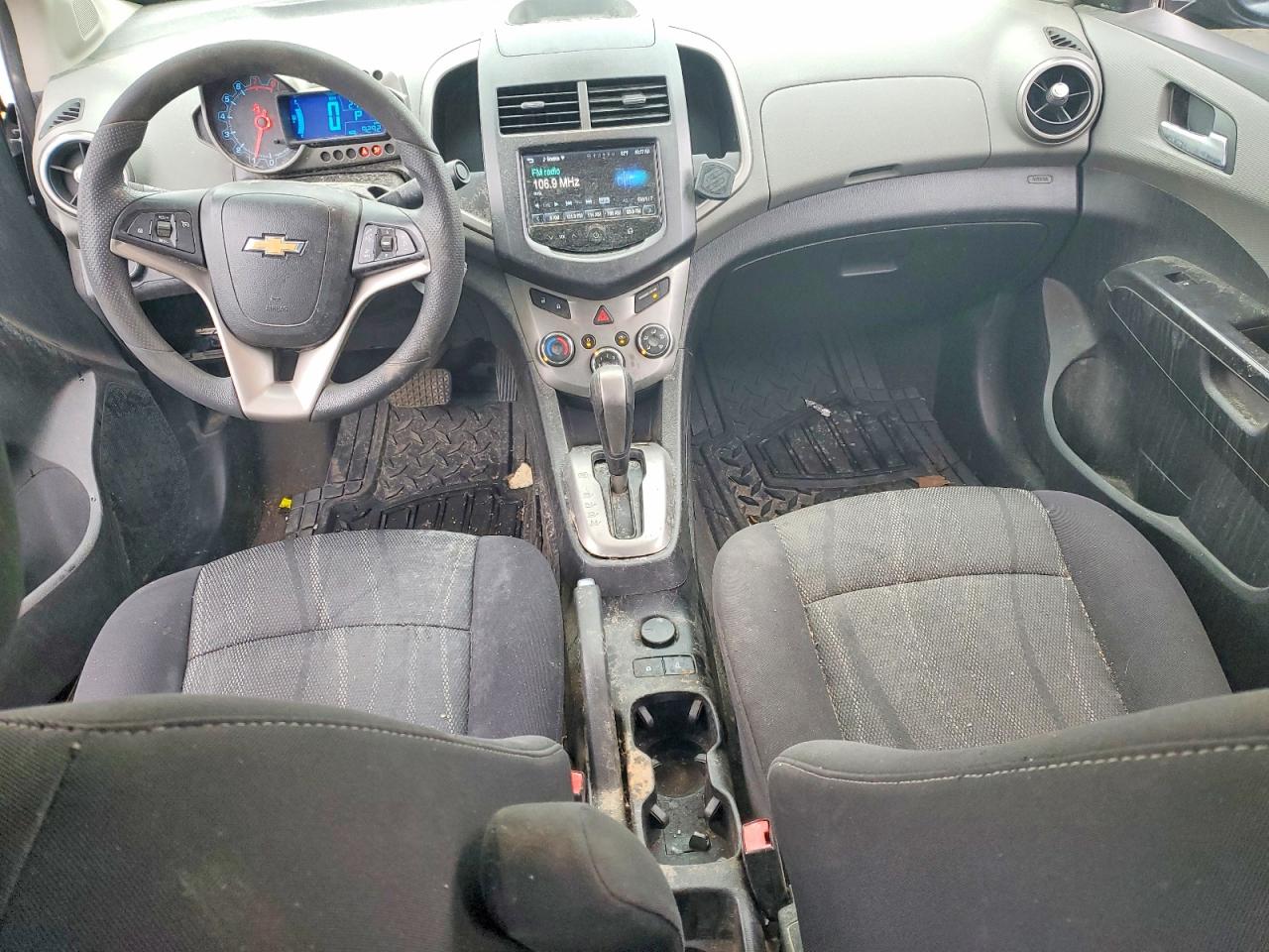 2013 Chevrolet Sonic Lt Gray vin: 1G1JC5SB8D4224471