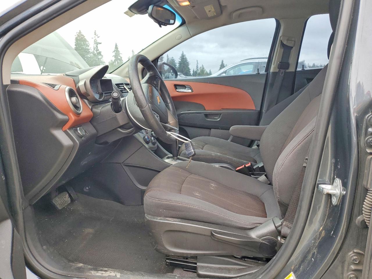 2013 Chevrolet Sonic Lt Угольный vin: 1G1JC5SB9D4120135